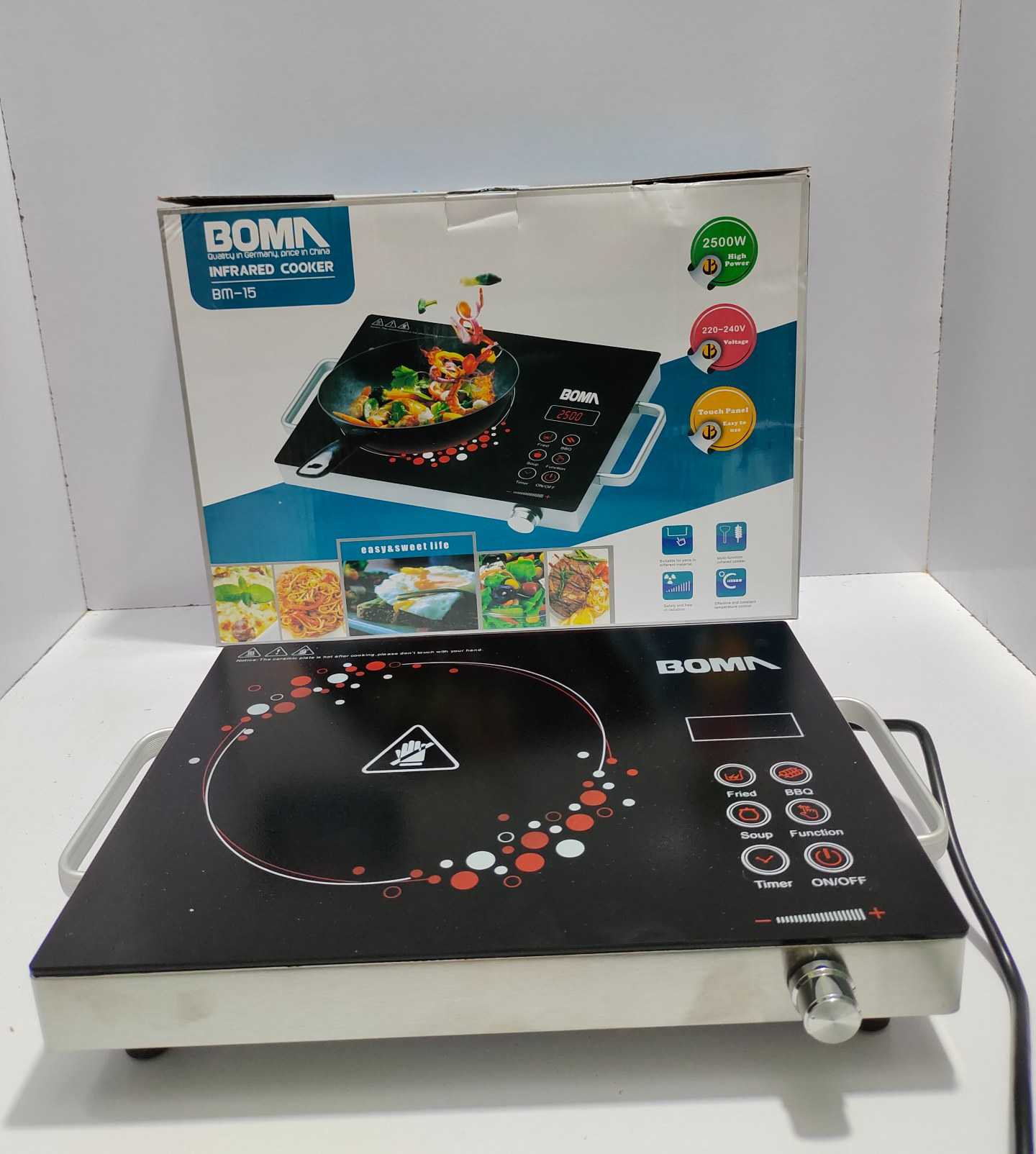 German Boma 2500watt Universal Electric HotPlate