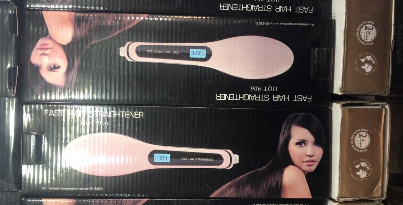 Fast Hair Straightening Brush