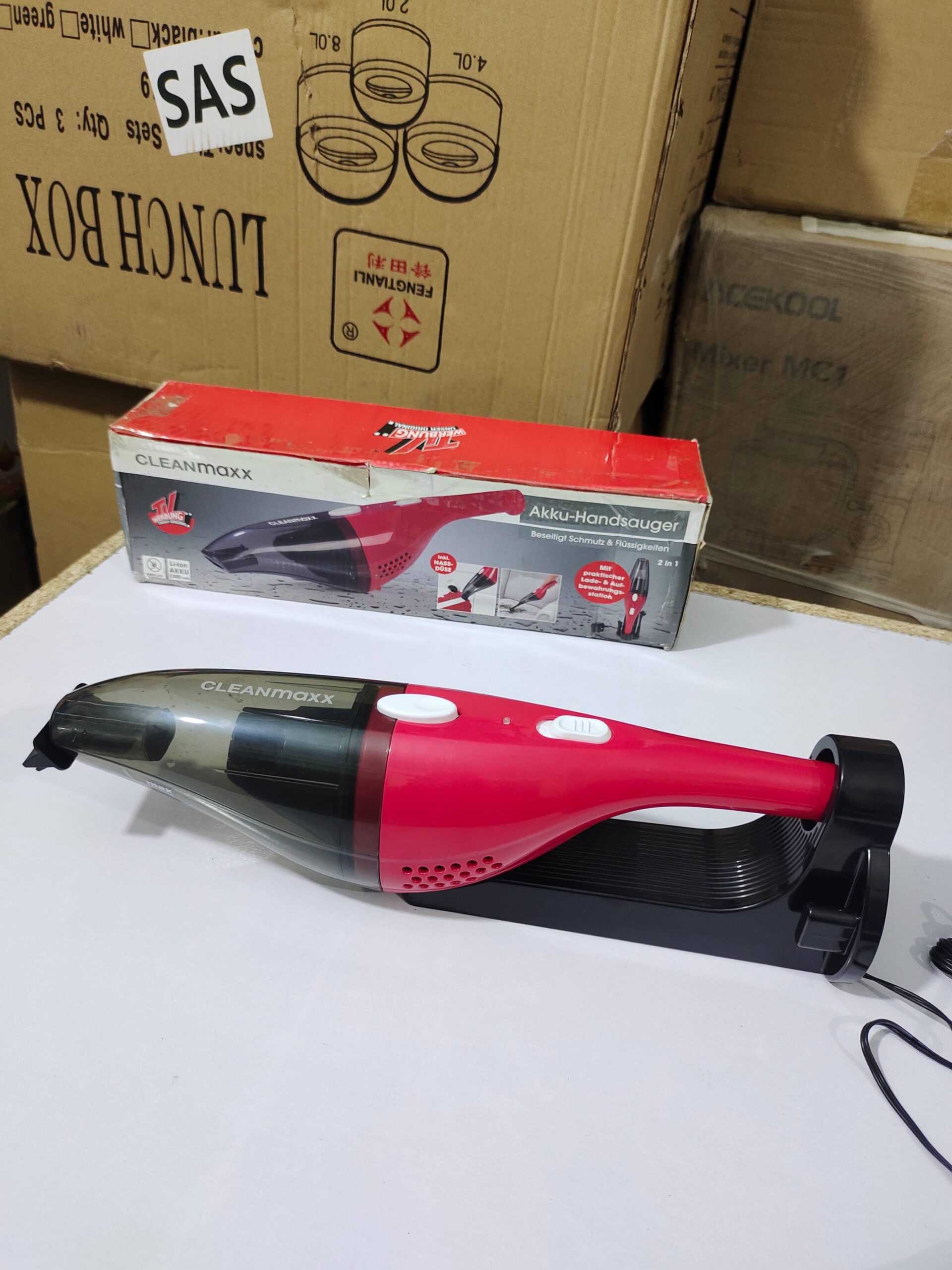 CleanMaxx 1463 Cordless Handheld Vacuum Cleaner