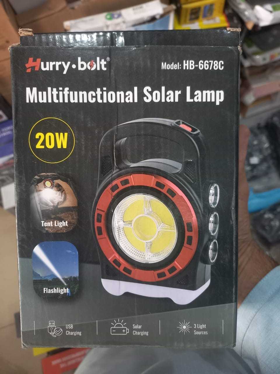 Multifunction solar Lamp