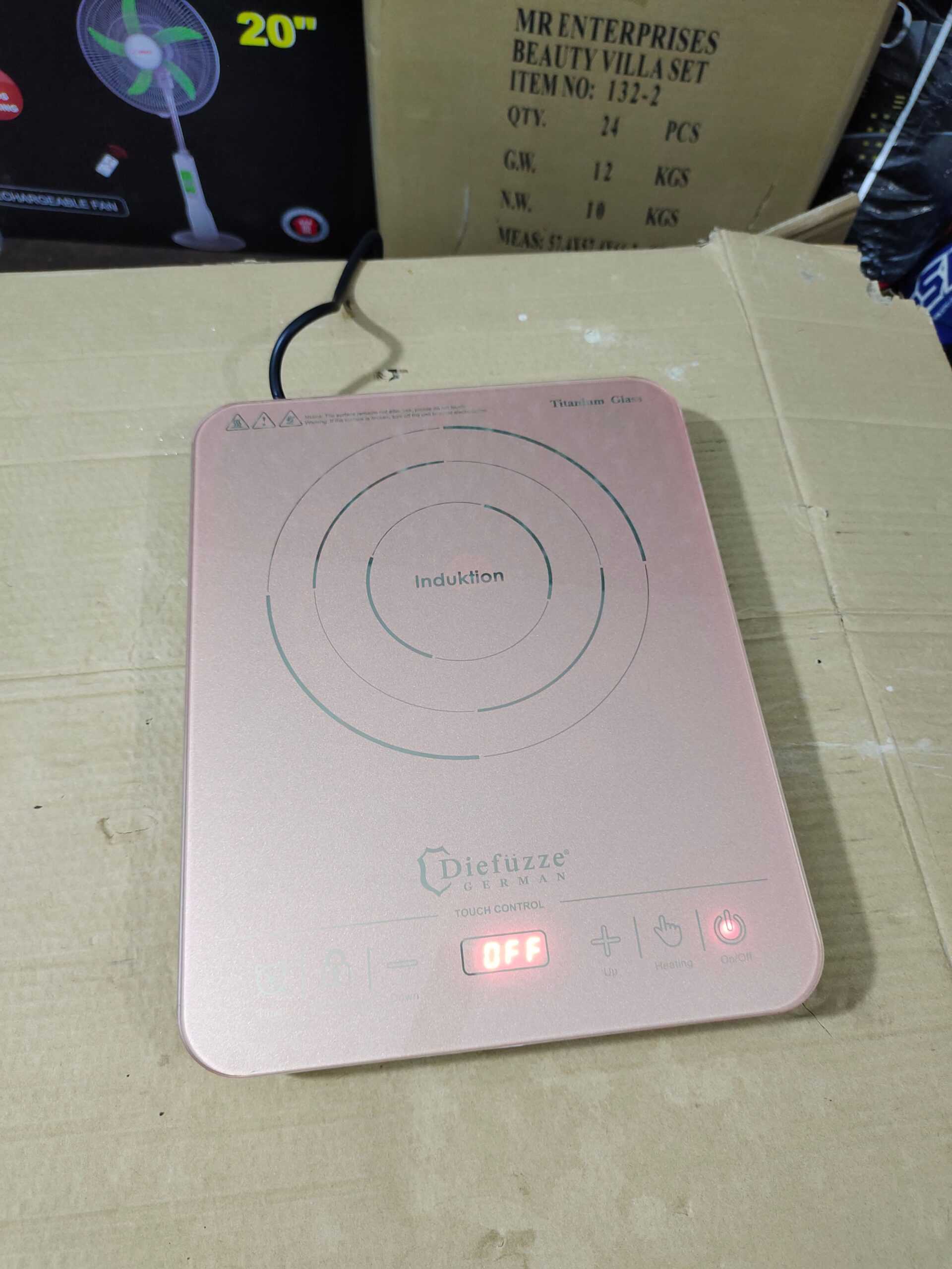 Germany imported Induction Hot Plate-Pink