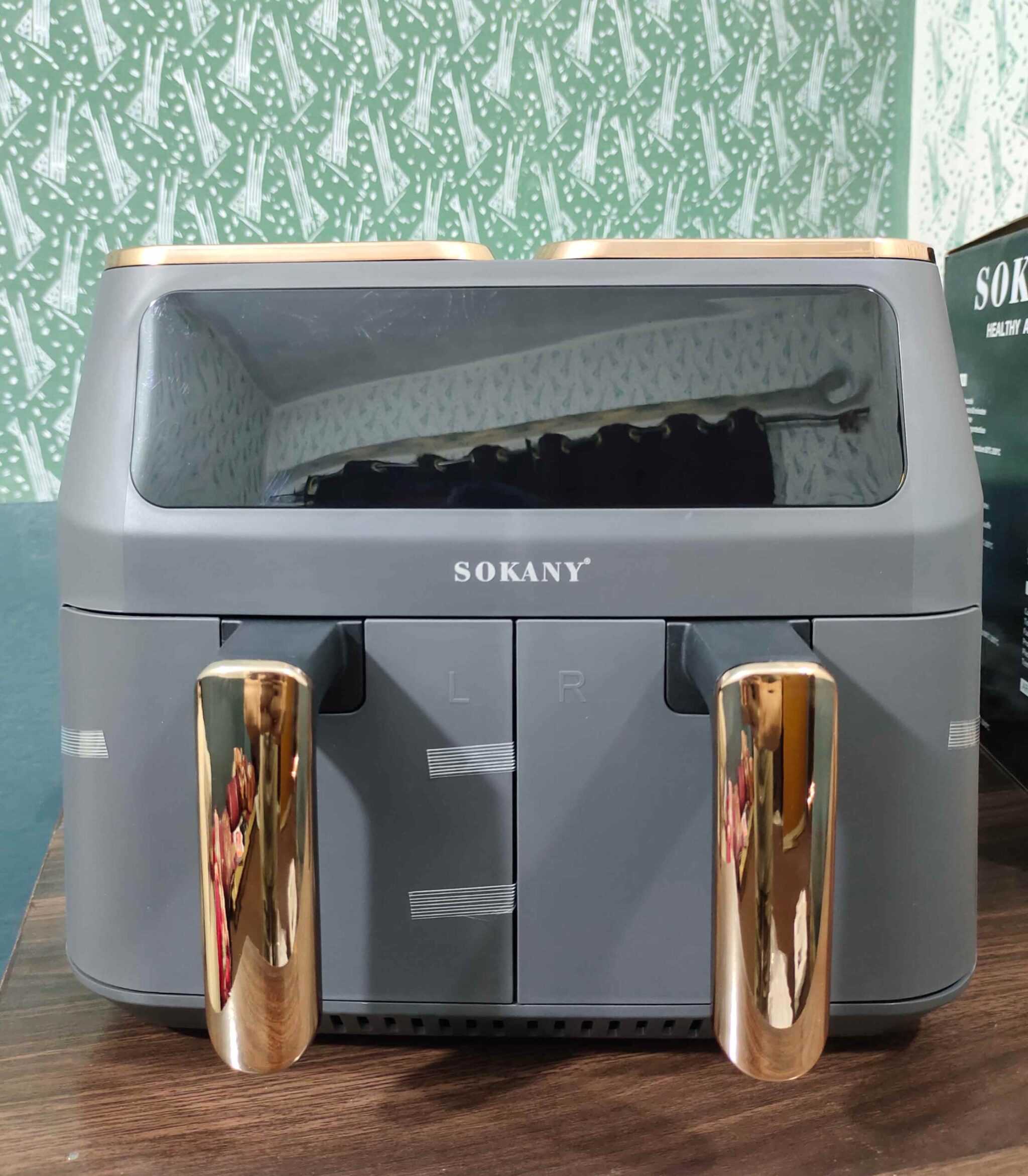 Sokany Dual Zones 8L Digital Air Fryer