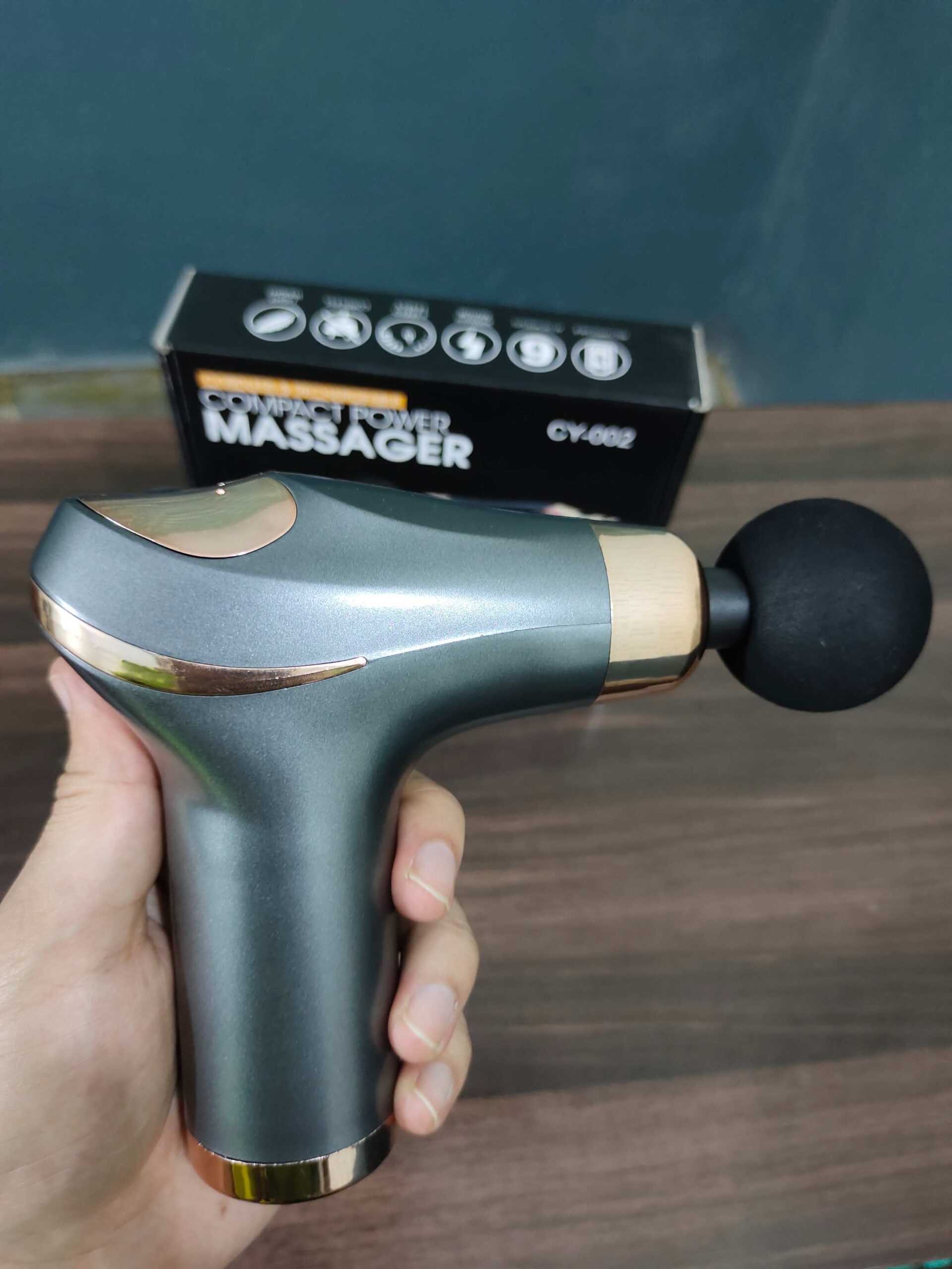 Compact power massager