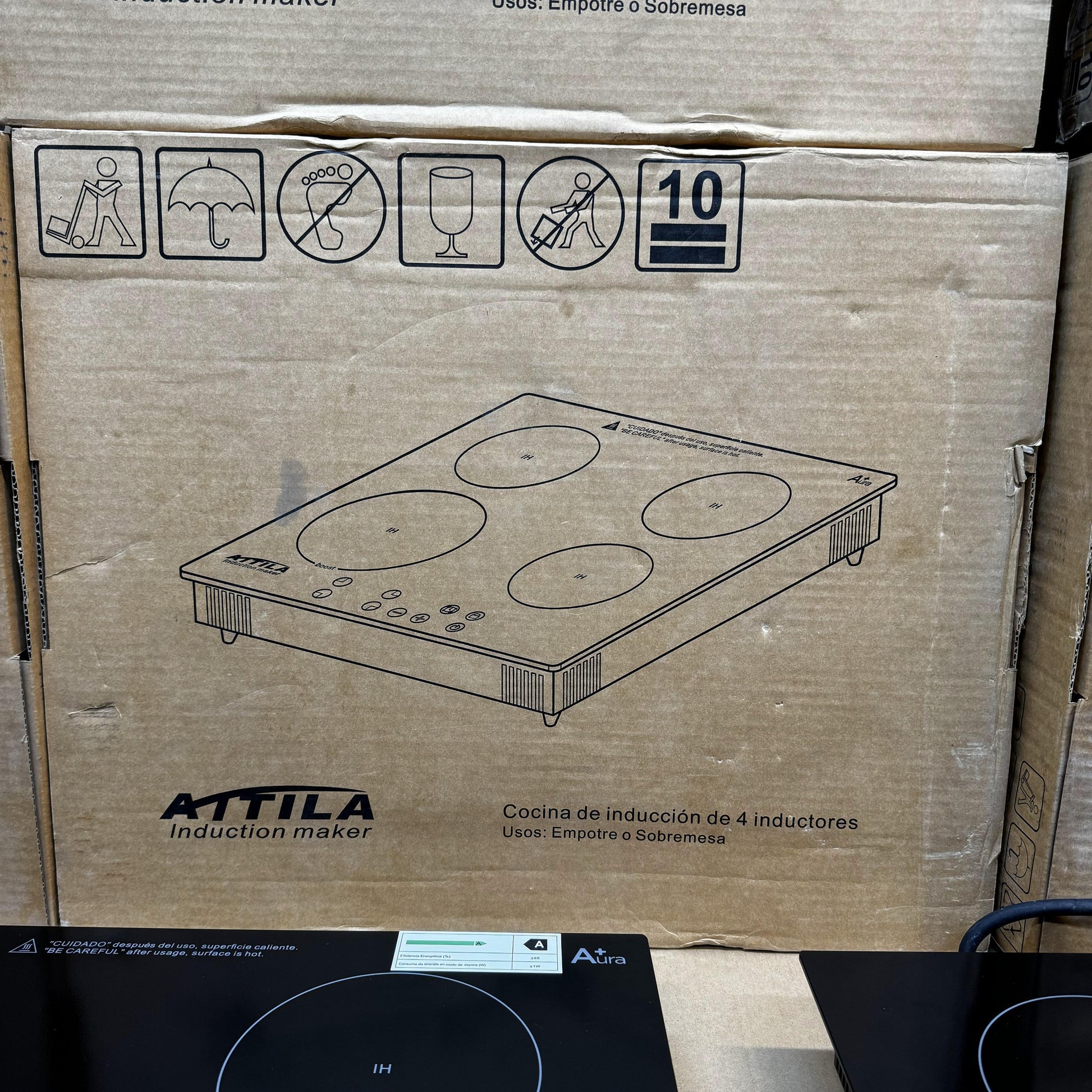 Amazon Lot Imported Aitila 4 Burners Built-in Induction Cooker