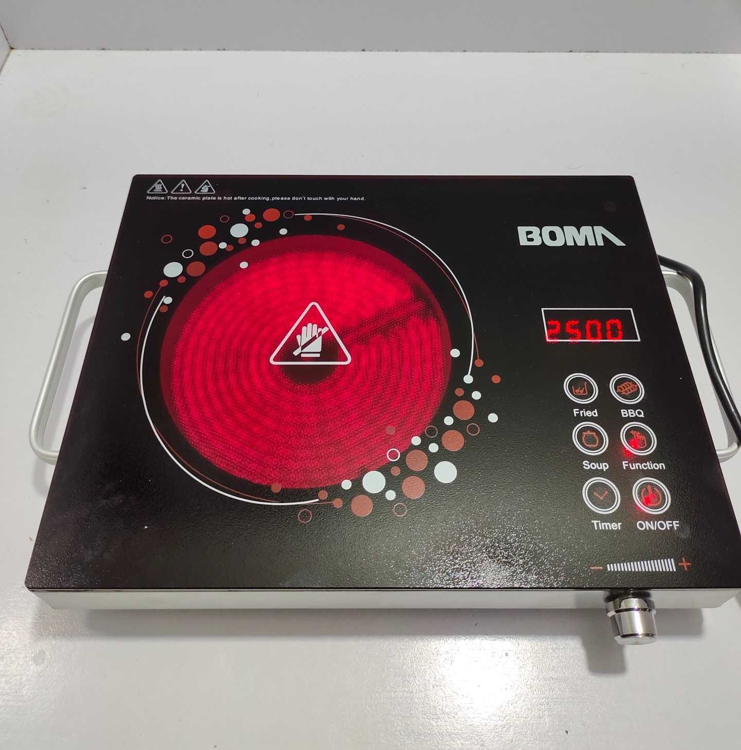 German Boma 2500watt Universal Electric HotPlate