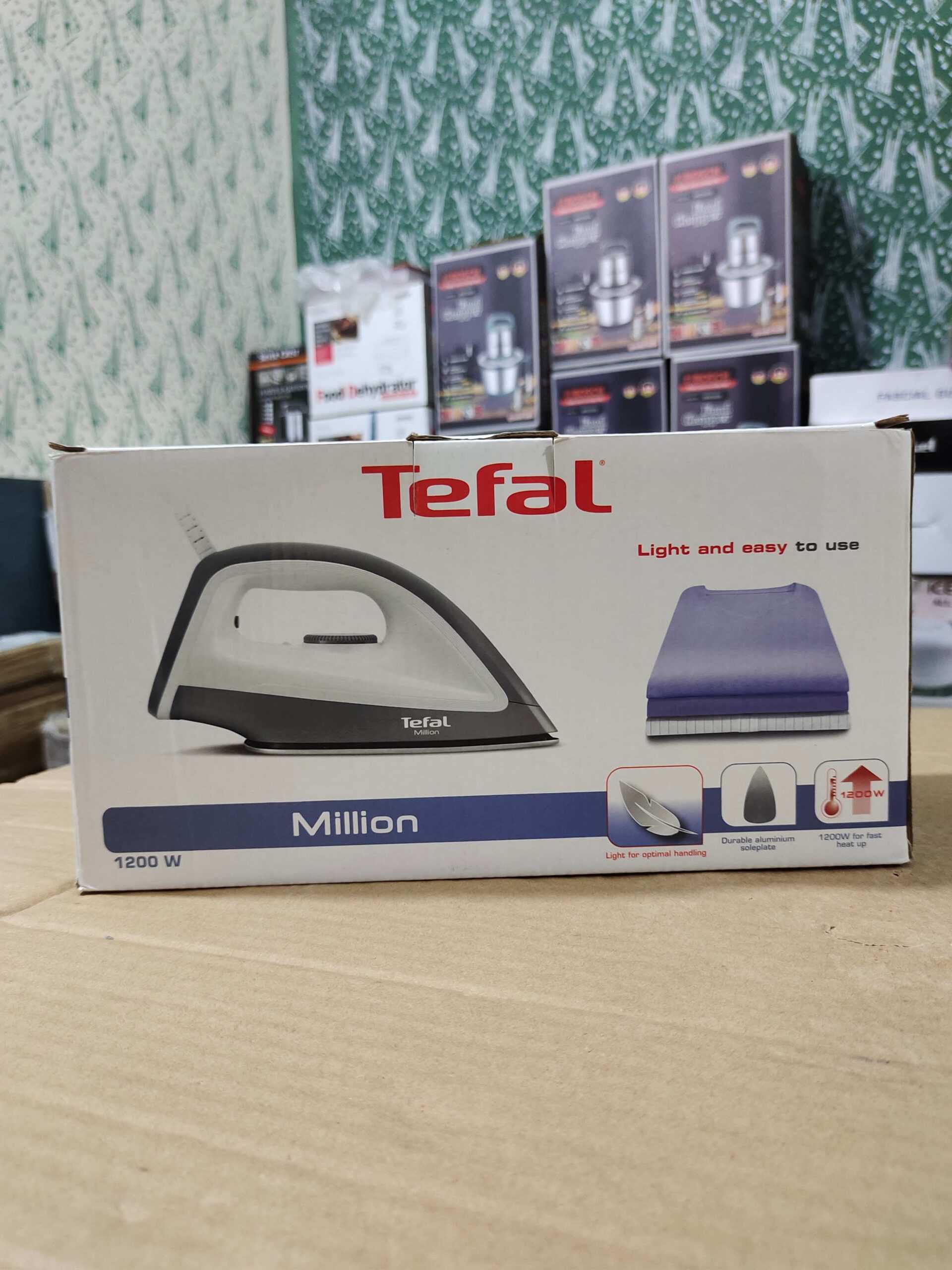 Origianl France Tefal Non-Stick Dry Iron