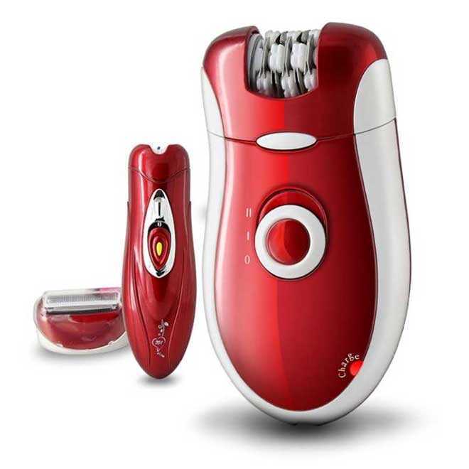 Kemei 3068 3in1 Ladies Trimmer shaver and hair threader