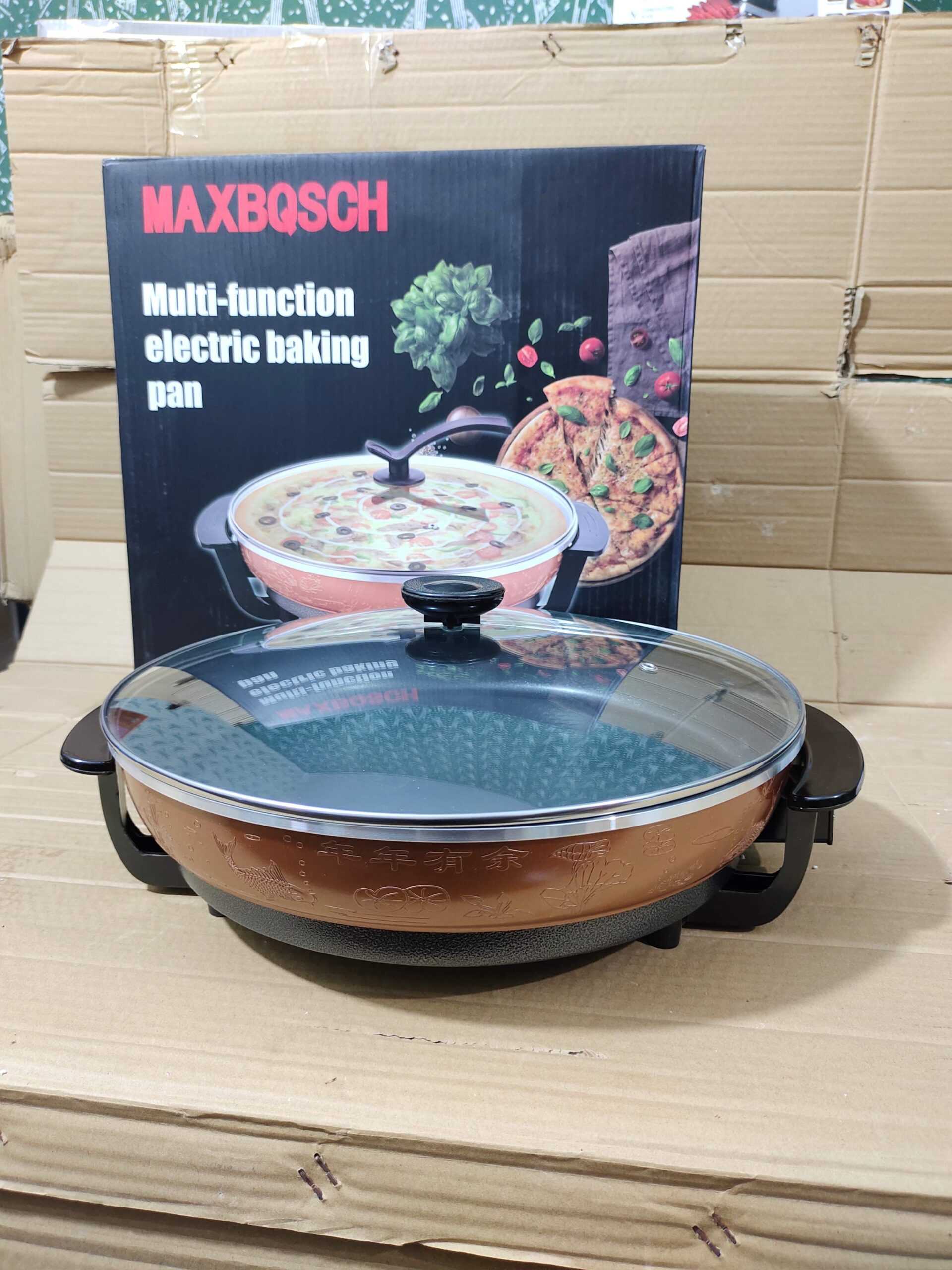 Multifunctional Electric Pan Baking, Frying, Boiling & Pizza Maker