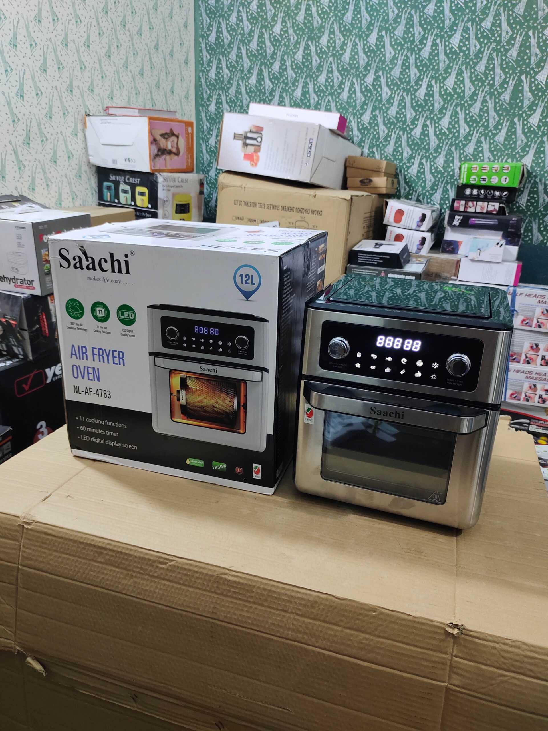 Saachi Air Fryer 8L / Air Fryer & Oven 12L