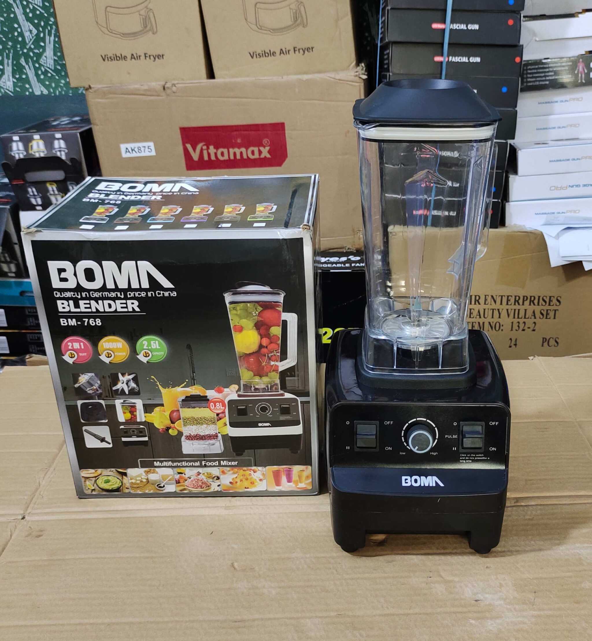 Original Boma 2in1 Powerful  Blender & Grinder