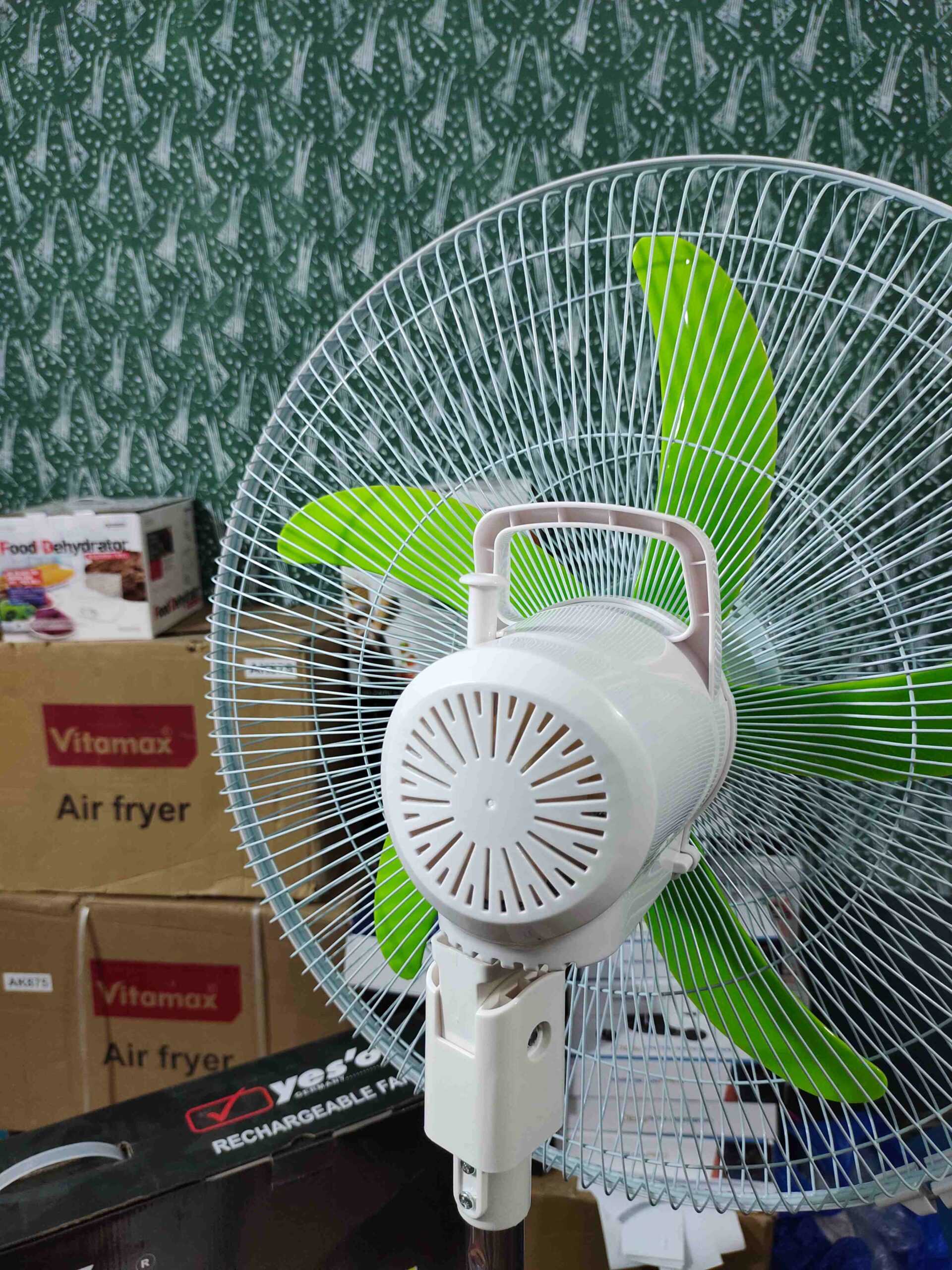 Rechargeable Ac/Dc Fan Big Size