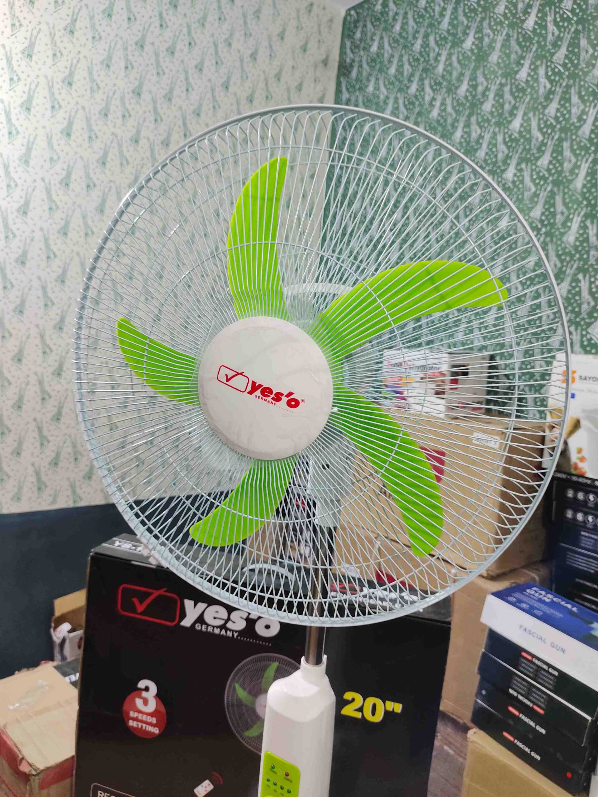 Rechargeable Ac/Dc Fan Big Size