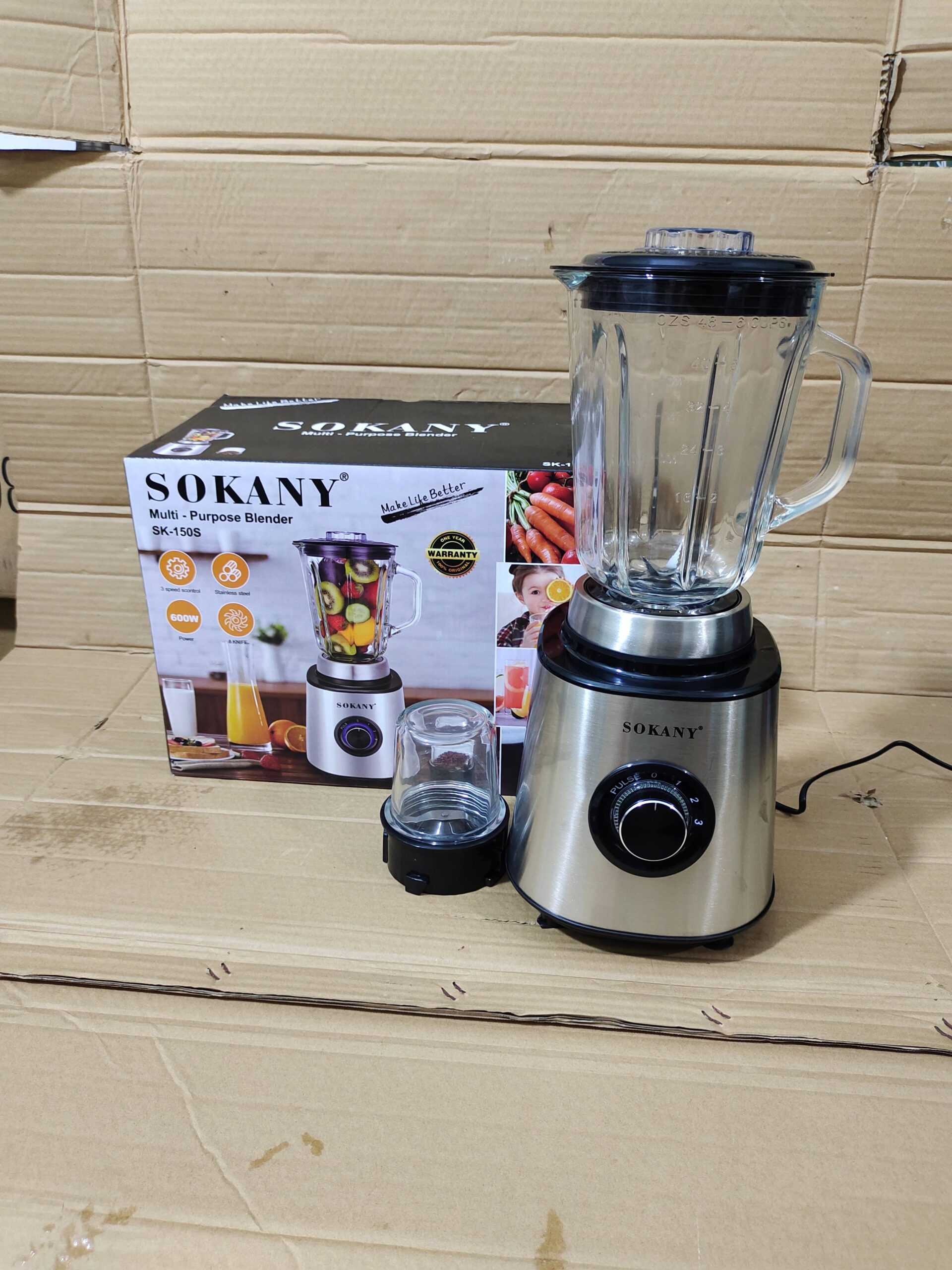 Sokany Multipurpose Blender & Grinder