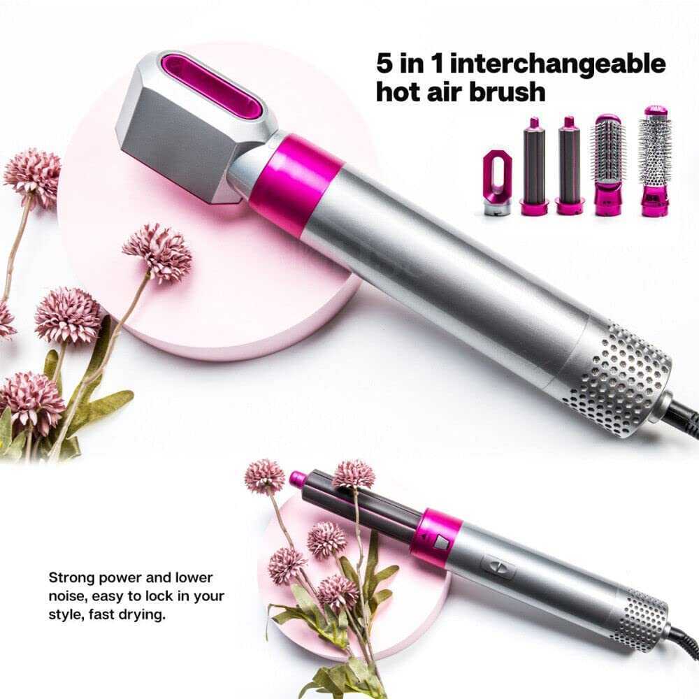 5in1 Hair styling brush