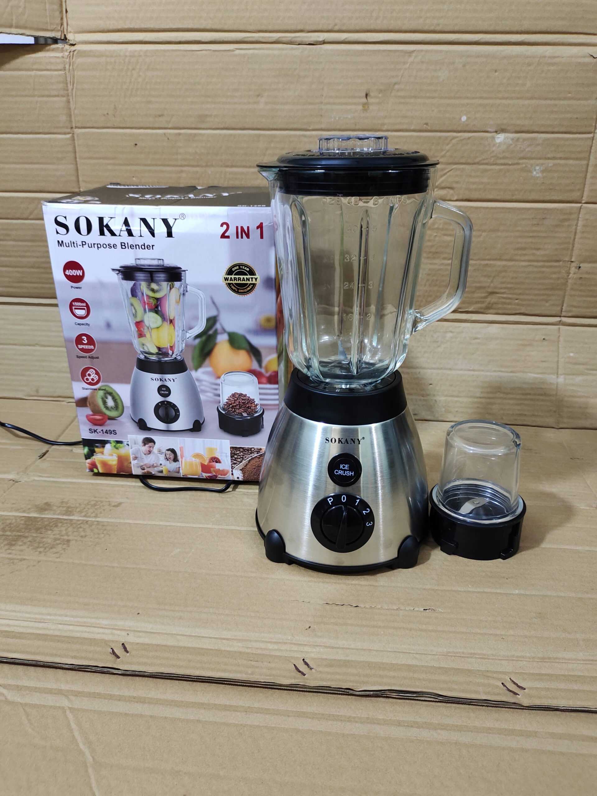 Sokany Multipurpose Blender & Grinder