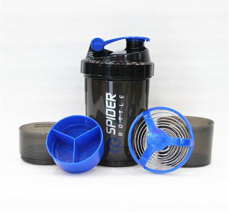 Spider Protein Shaker Bottle 600ml