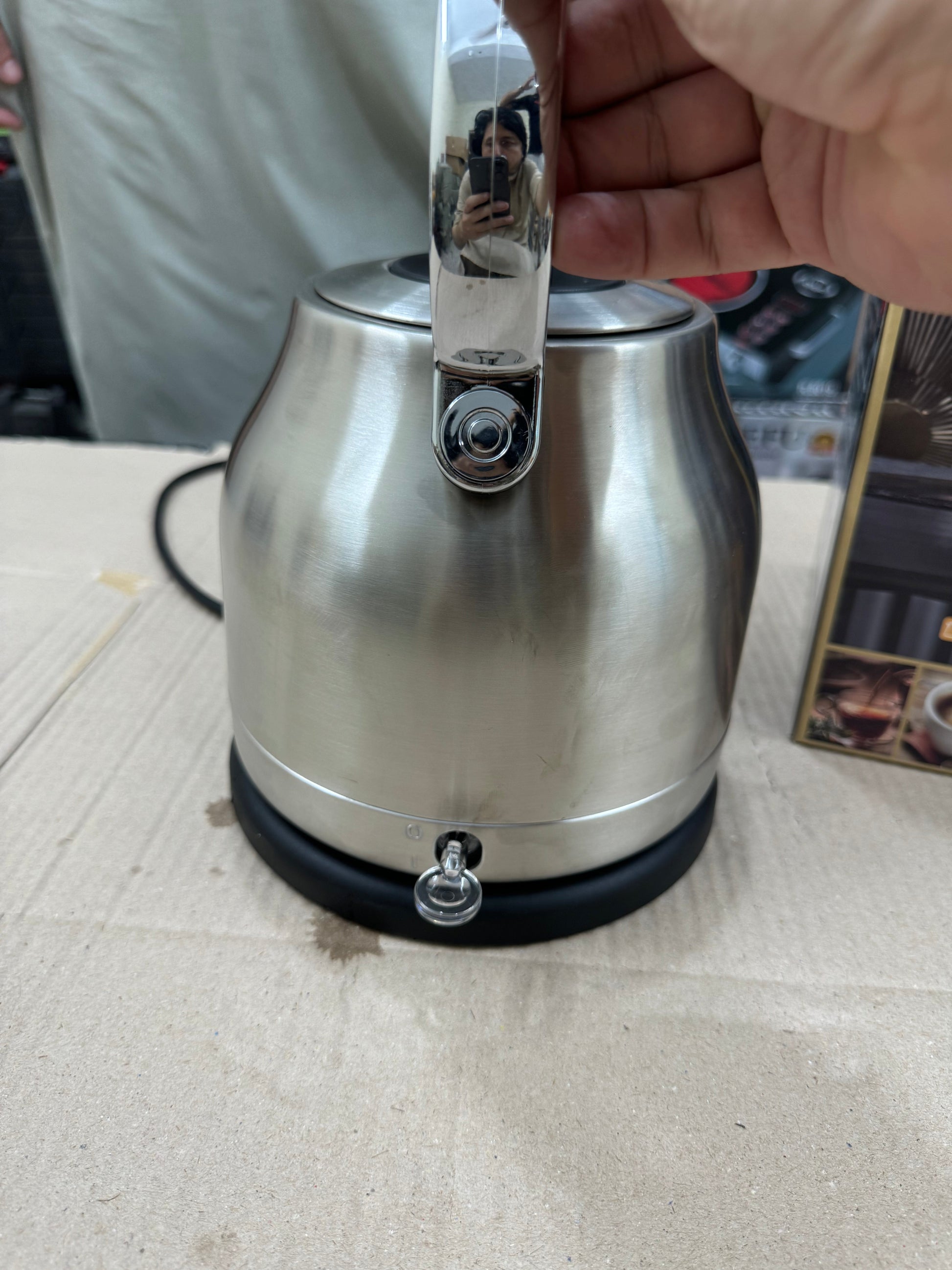 France lot DSP stainless steel kettle