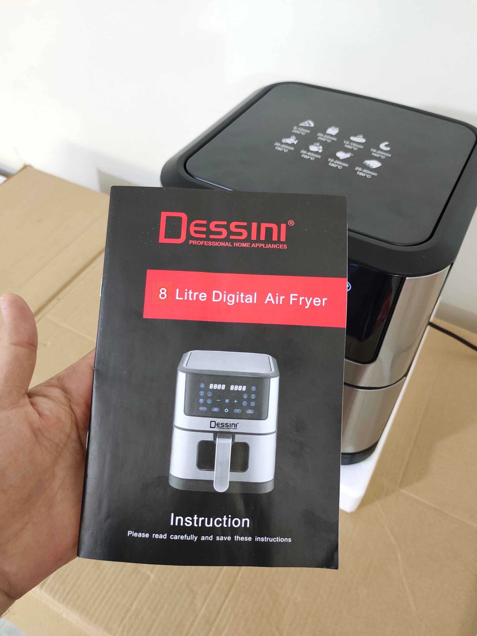 Dessini Italy XL Size Air Fryer