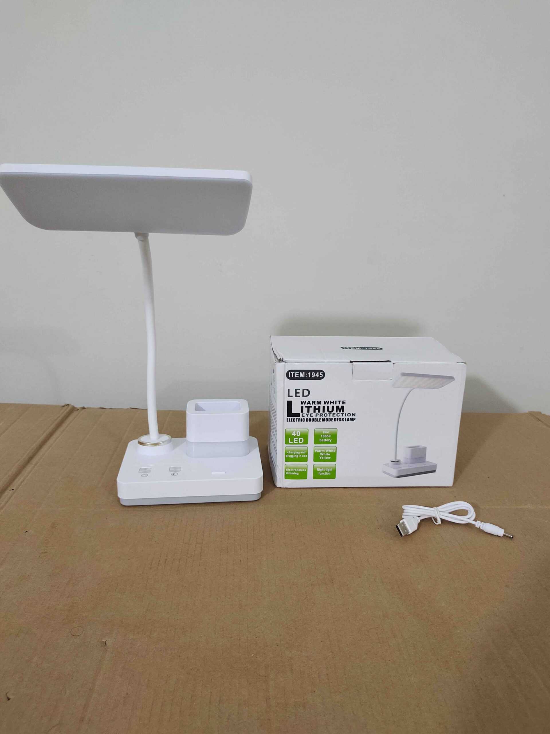 Pen Holder Design Table Desk Lamp