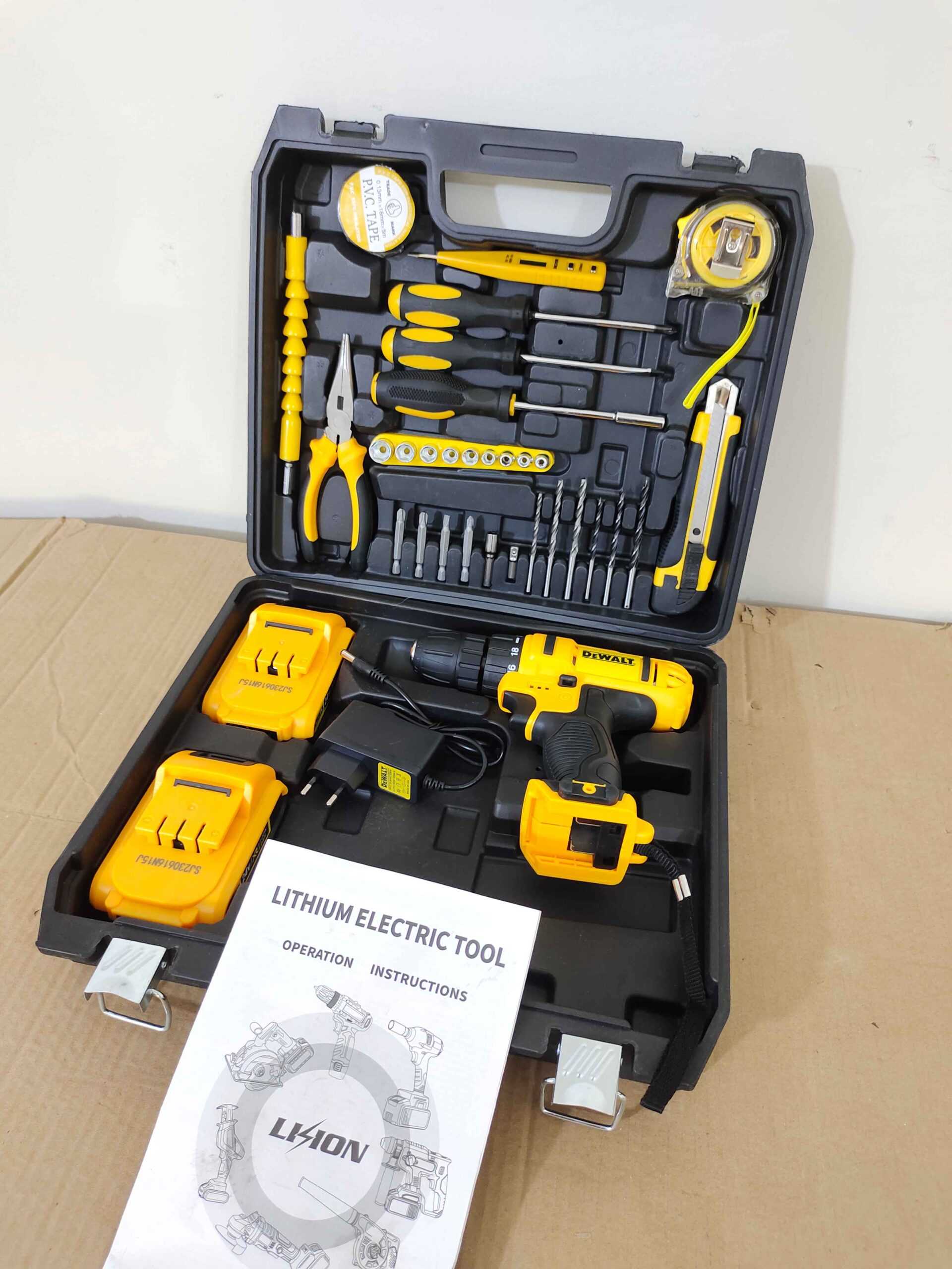 Dewalt 35Pcs Drill Machine Tool Box