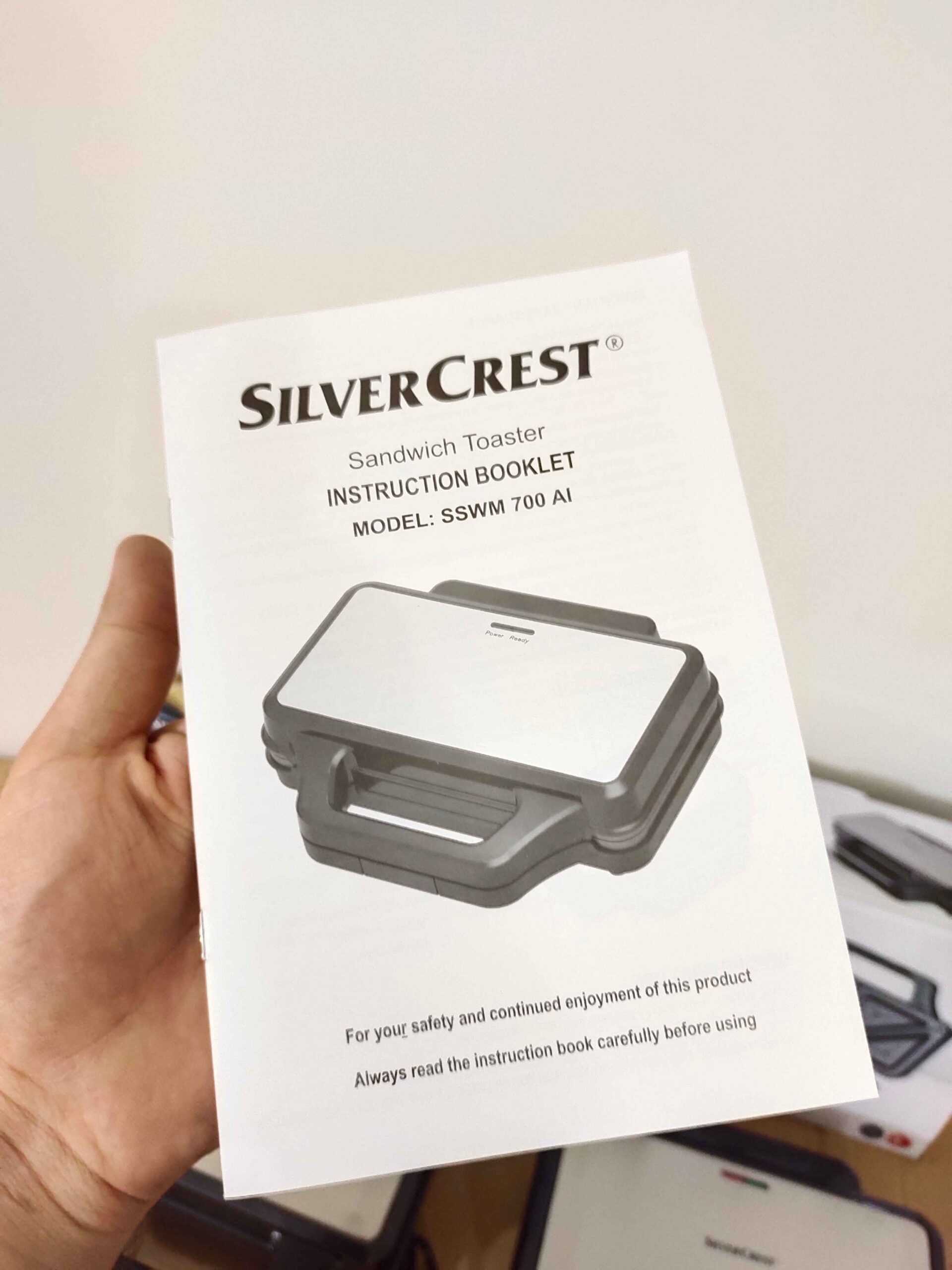 Silver Crest Sandwich & Grill Maker Maker