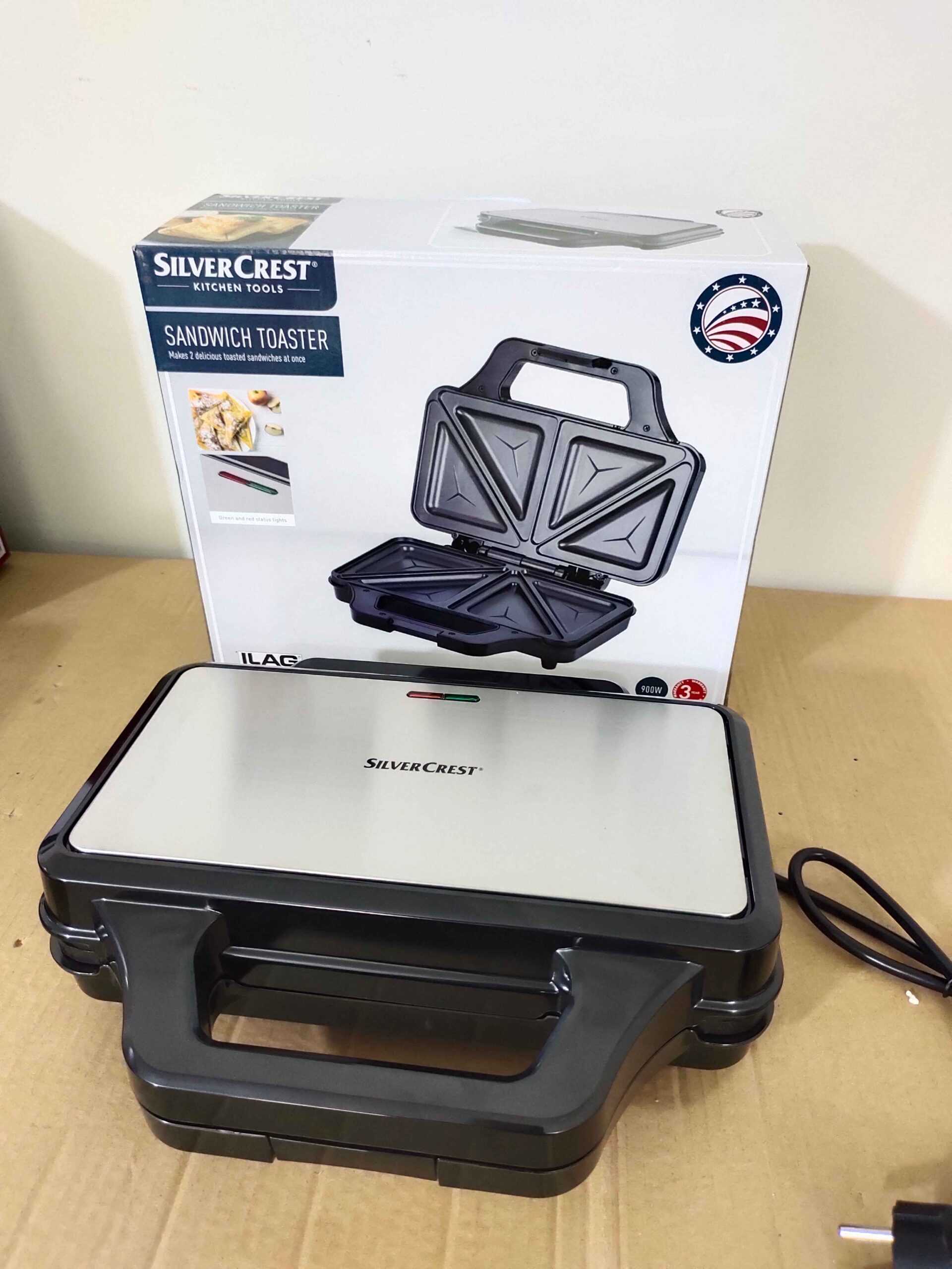 Silver Crest Sandwich & Grill Maker Maker