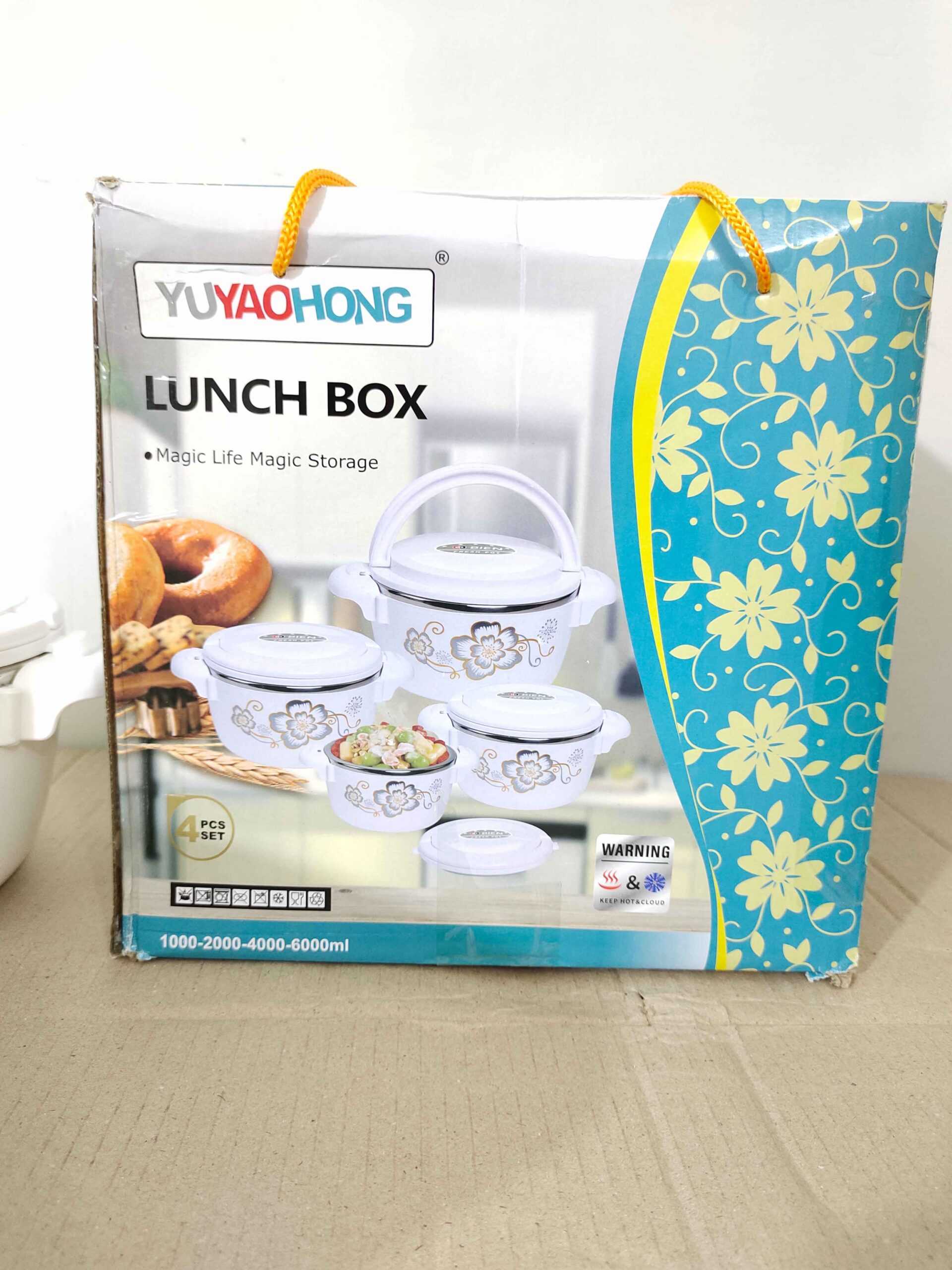 4Pcs Lunch Box