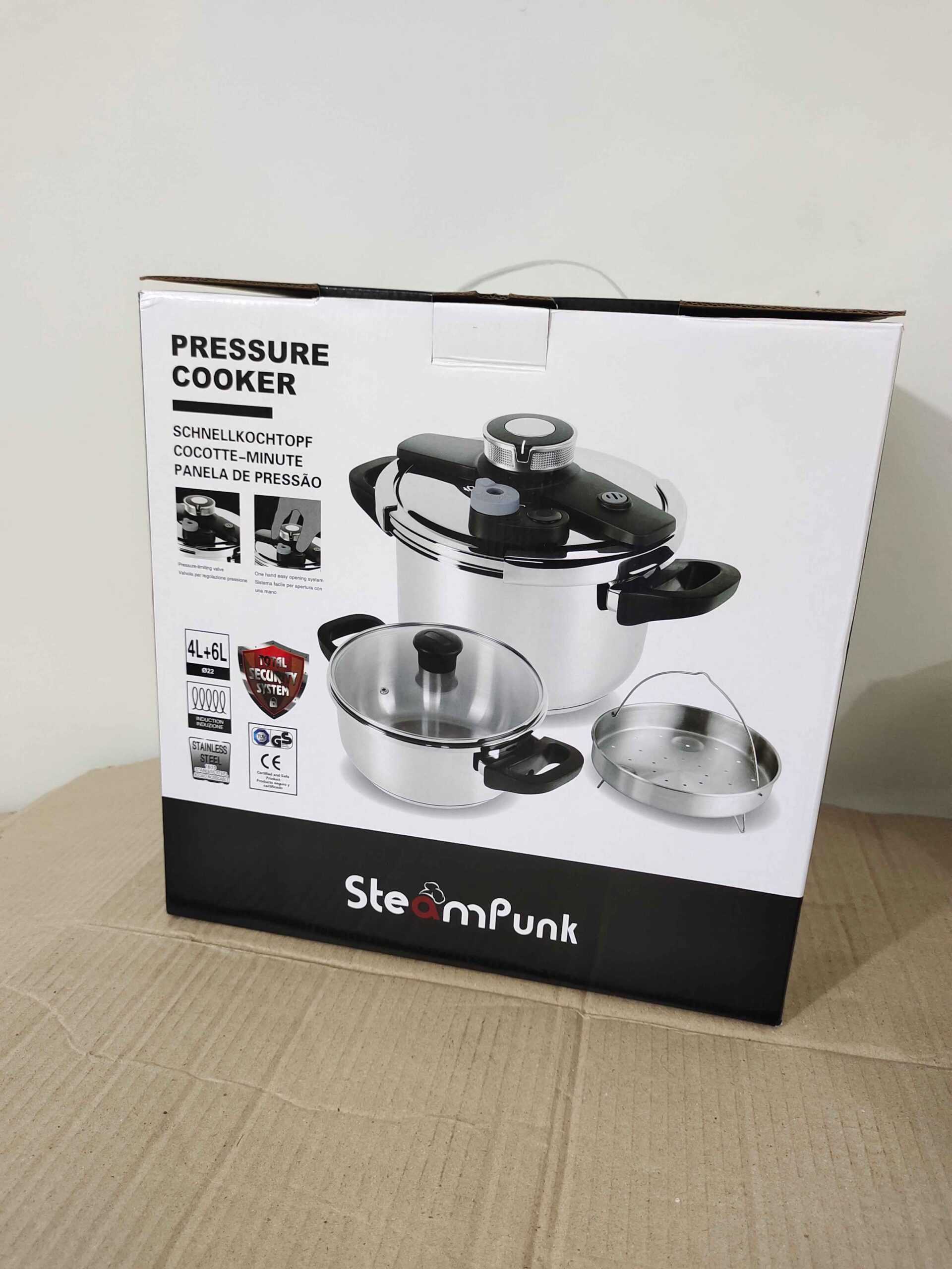 2in1 Pressure Cooker Top Quality