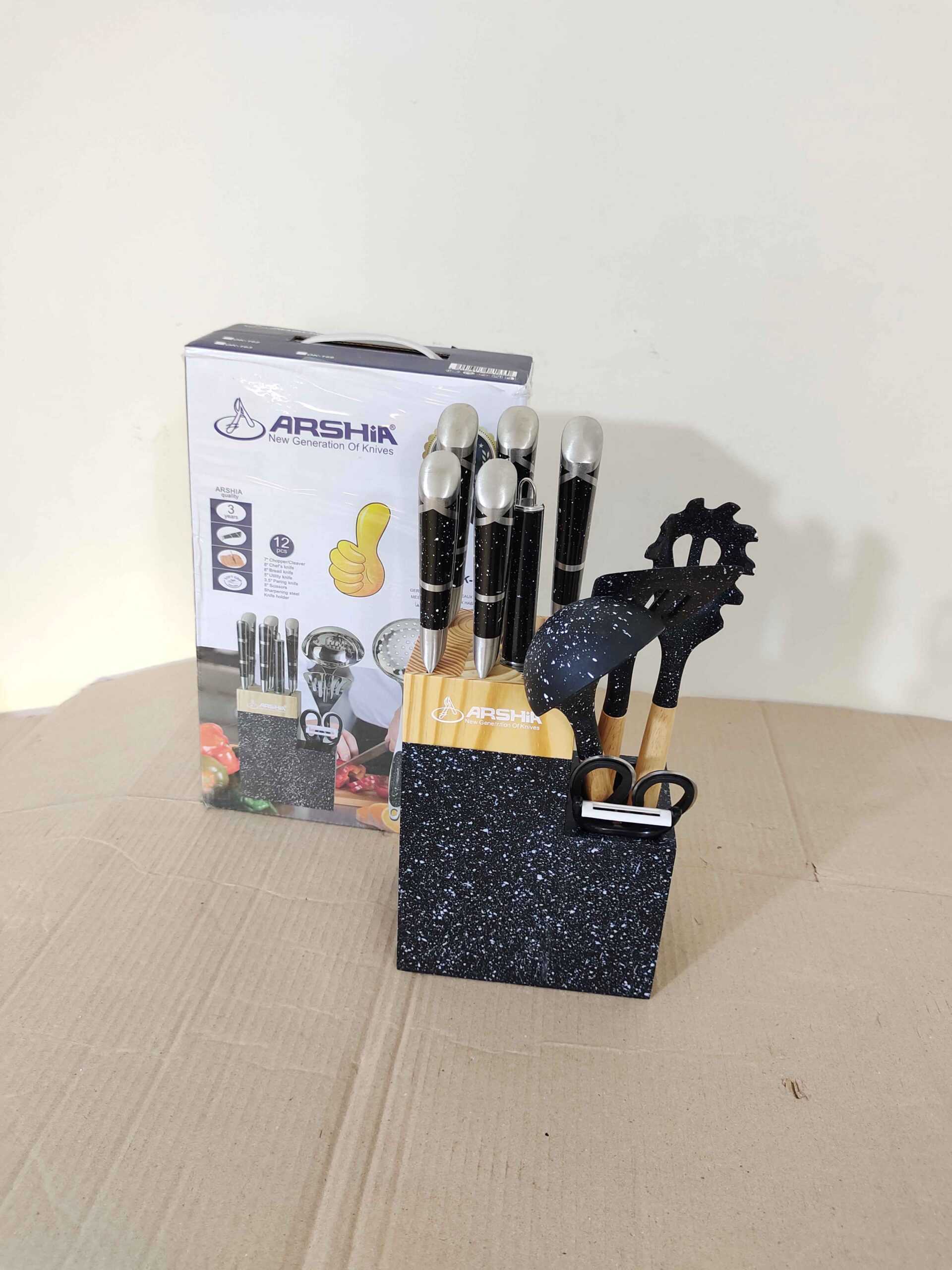 Arshia 12 Pcs OK-163 Knives Set