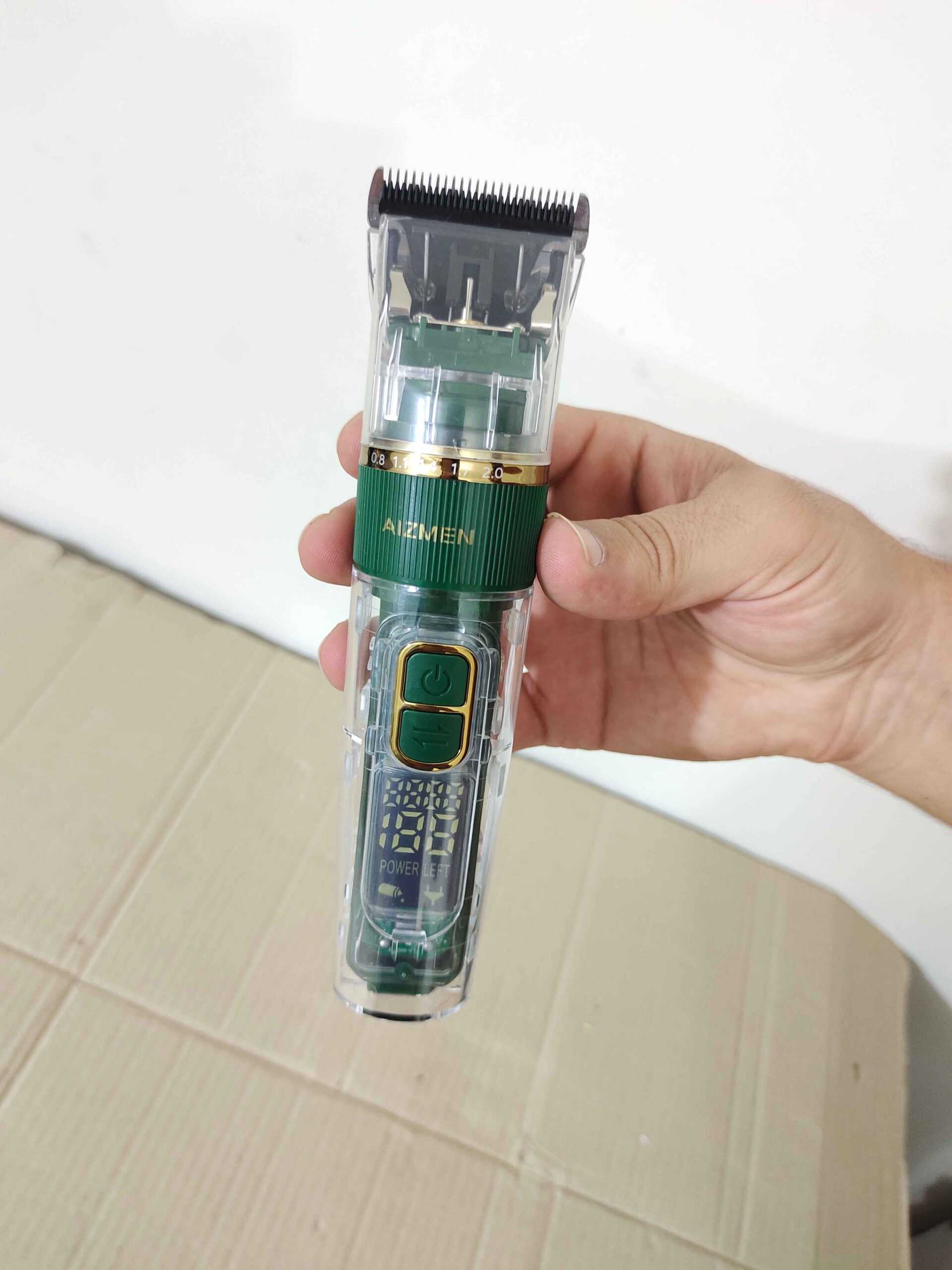 Aizmen Professional Transparent Hair Clipper