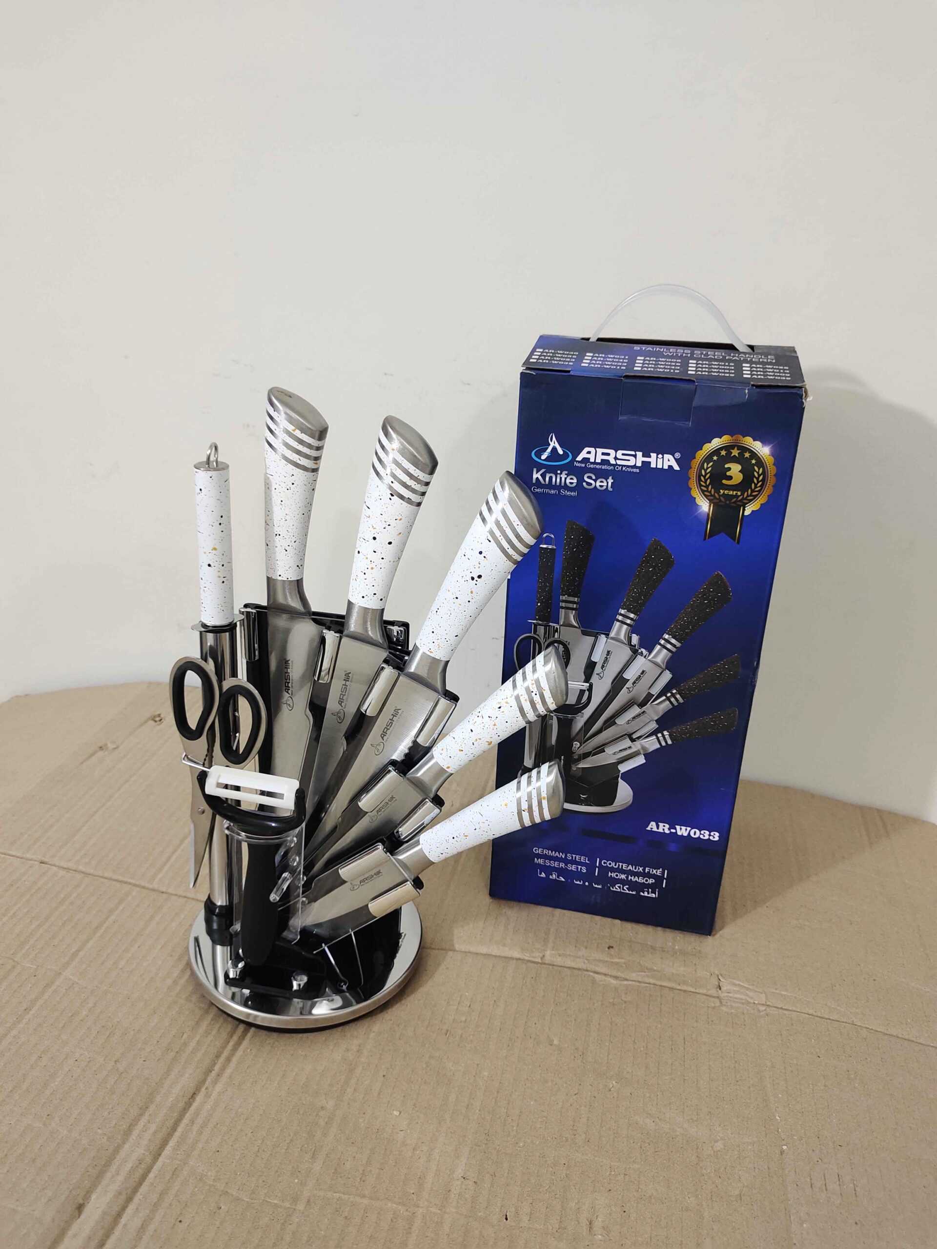 Arshia 9pcs Knives Set