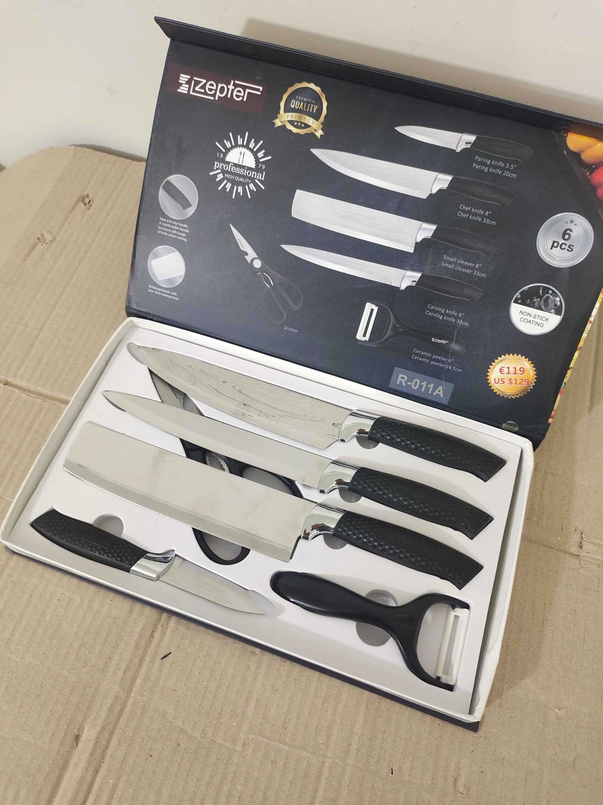 Zepter German 6pcs Kitchen Knives Set