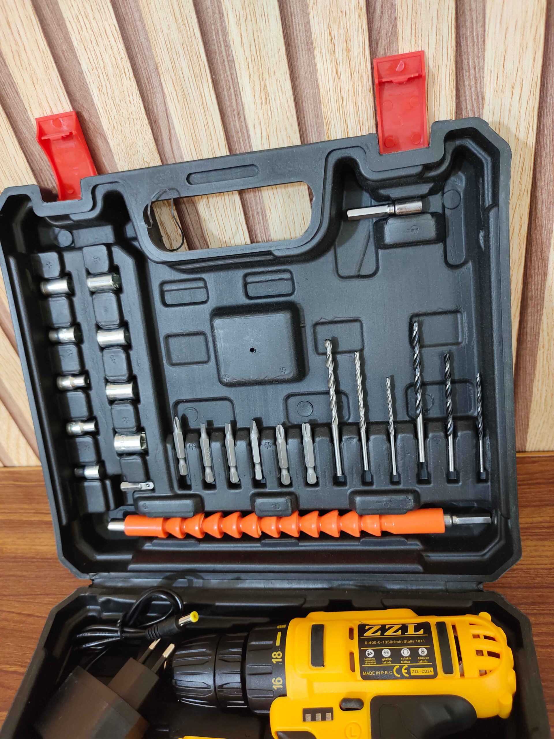 ZZL 24V Powerful Rechargeable Drill Tool Boxes