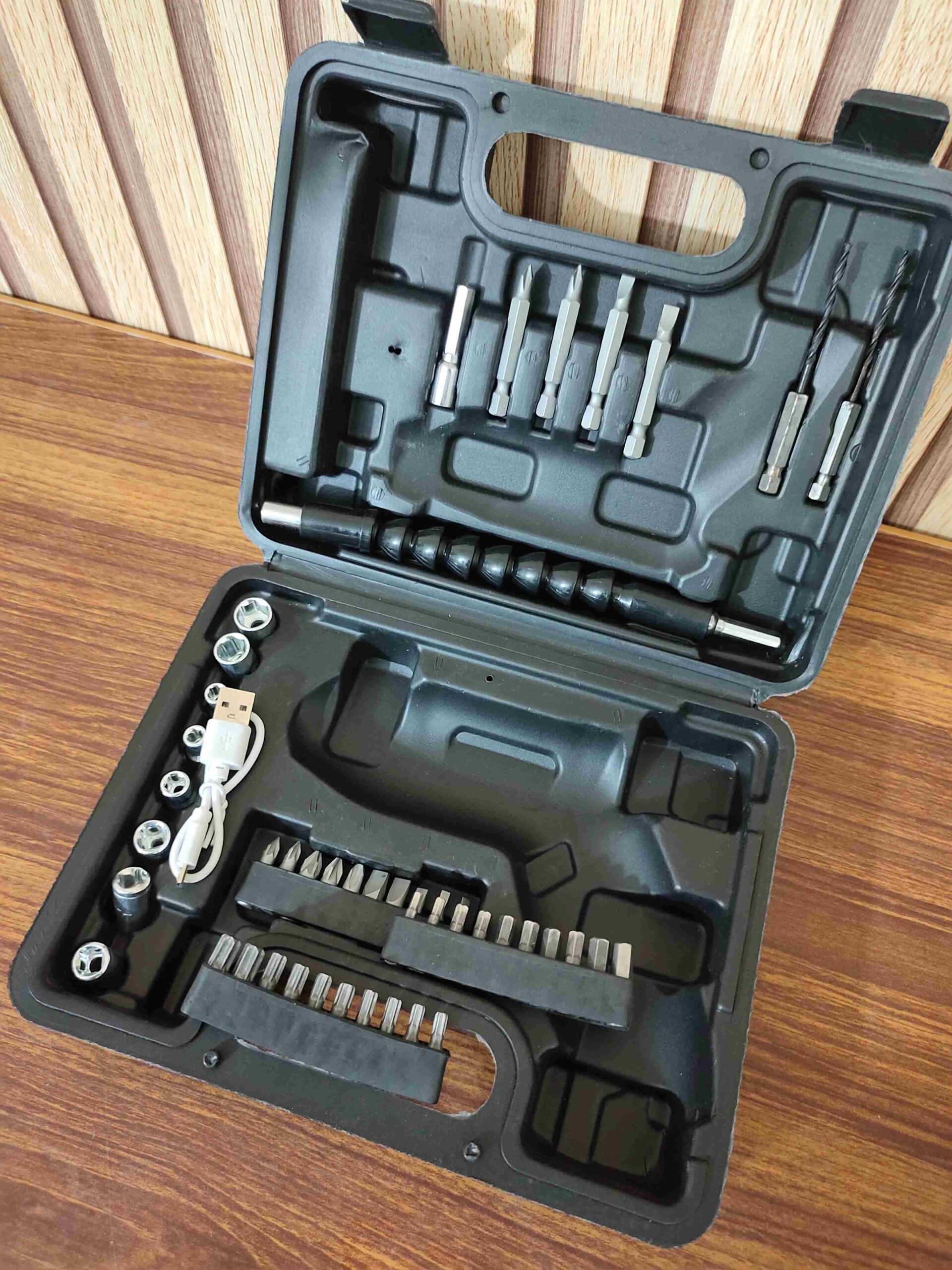 Rechargeable Mini Screw Driver Tool Kit