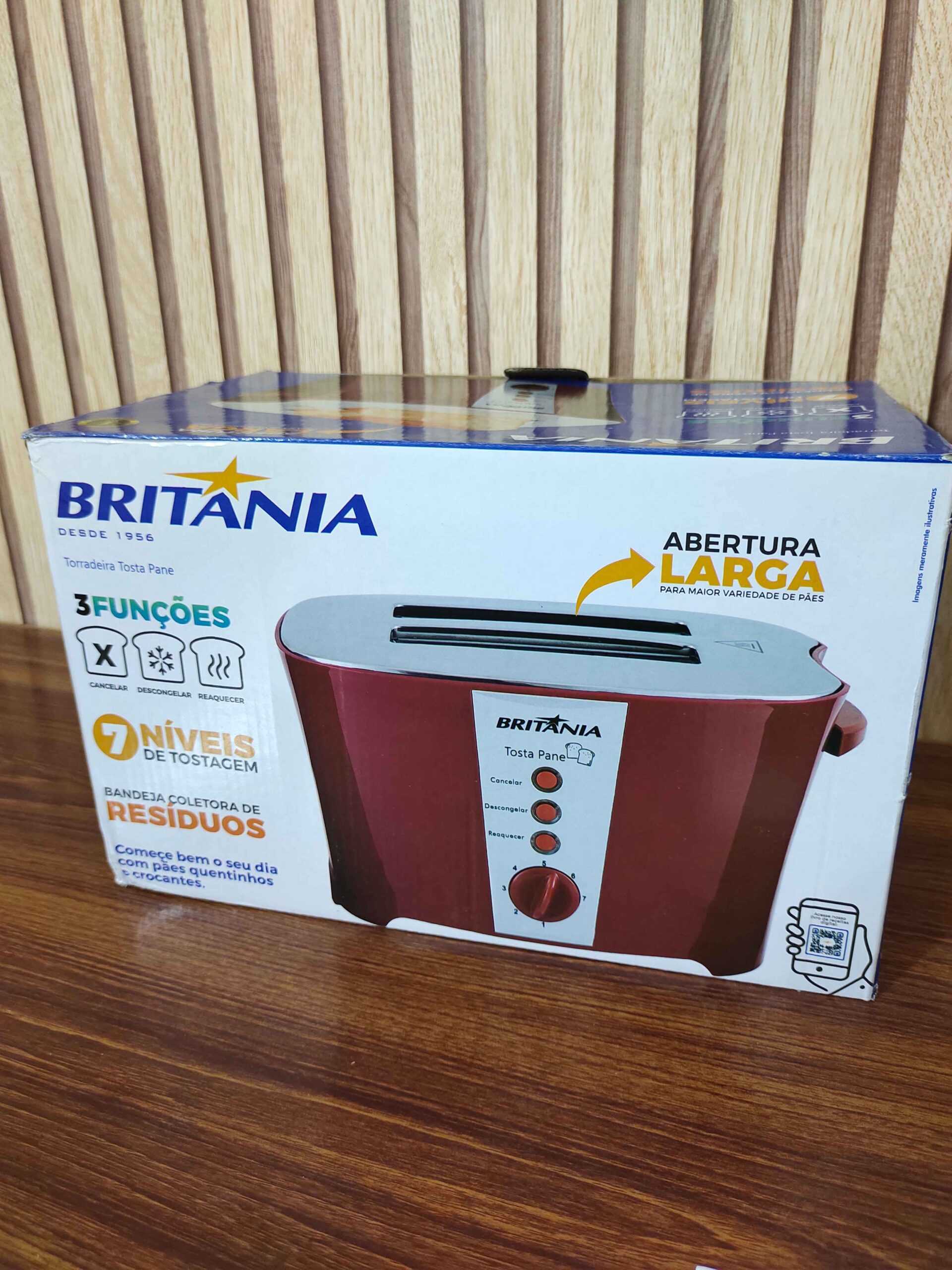 Britania Brazil Lot Toaster