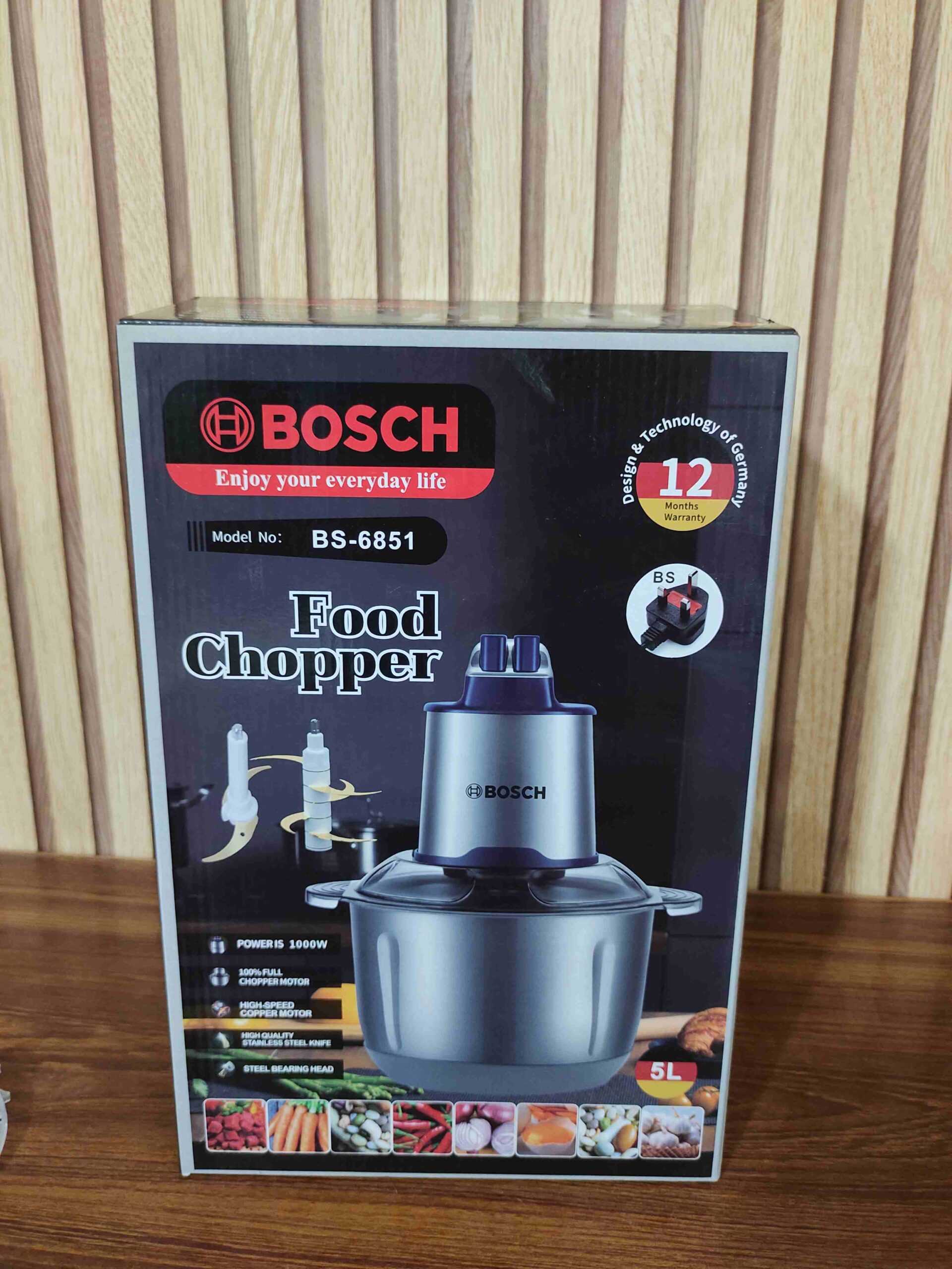 Bosch Powerful Chopper 5 L Capacity