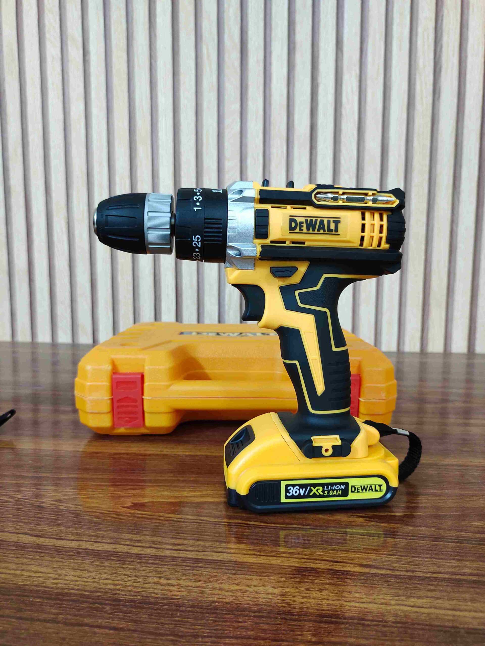 USA Dewalt Rechargeable Drill Machine 24 V,36V