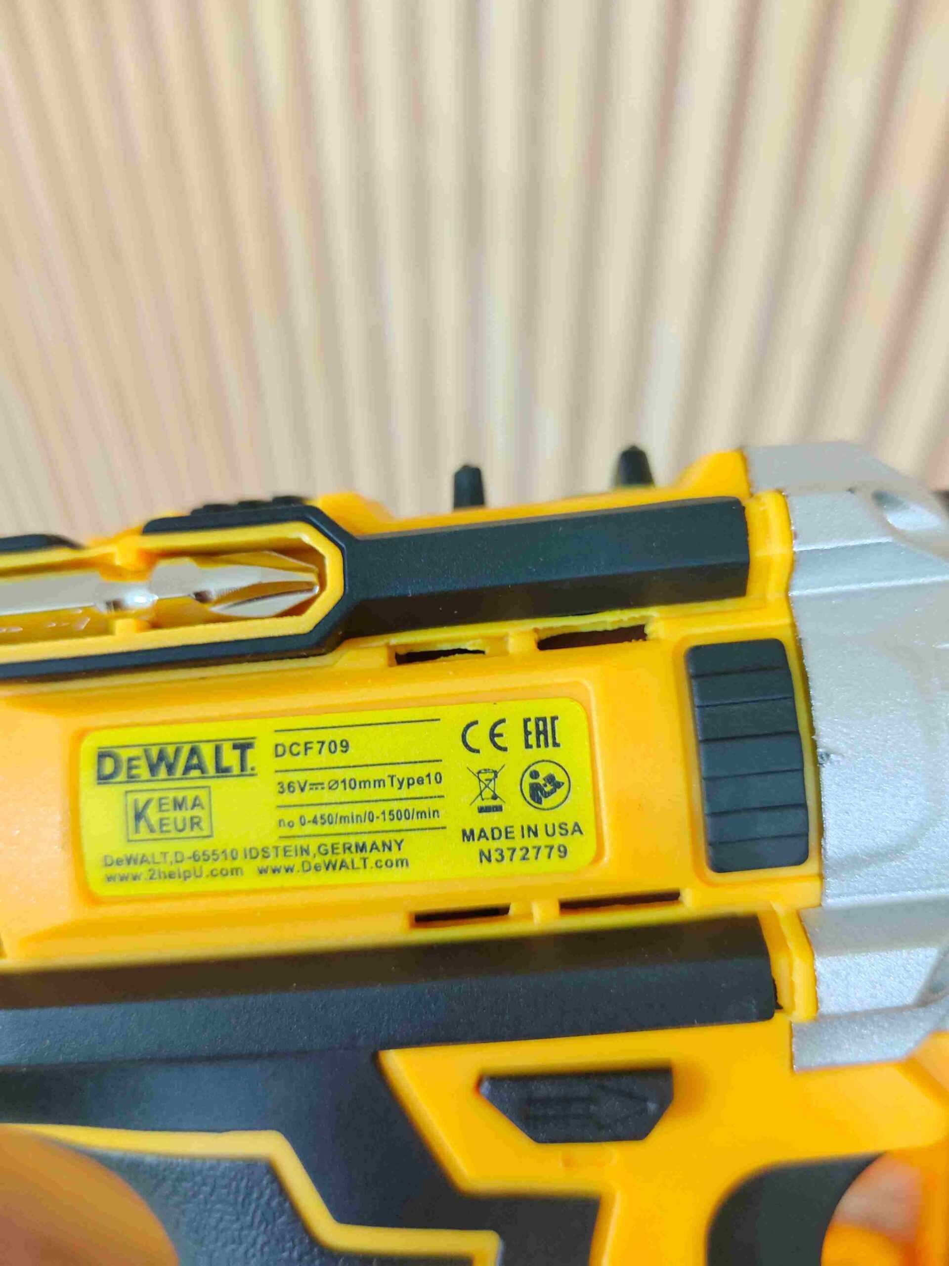 USA Dewalt Rechargeable Drill Machine 24 V,36V