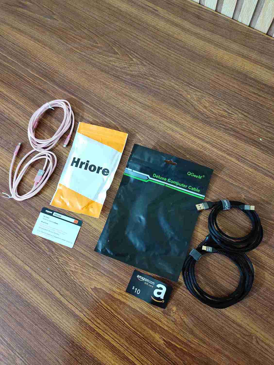 Amazon Lot Fast Charging Cables Type C & iphone