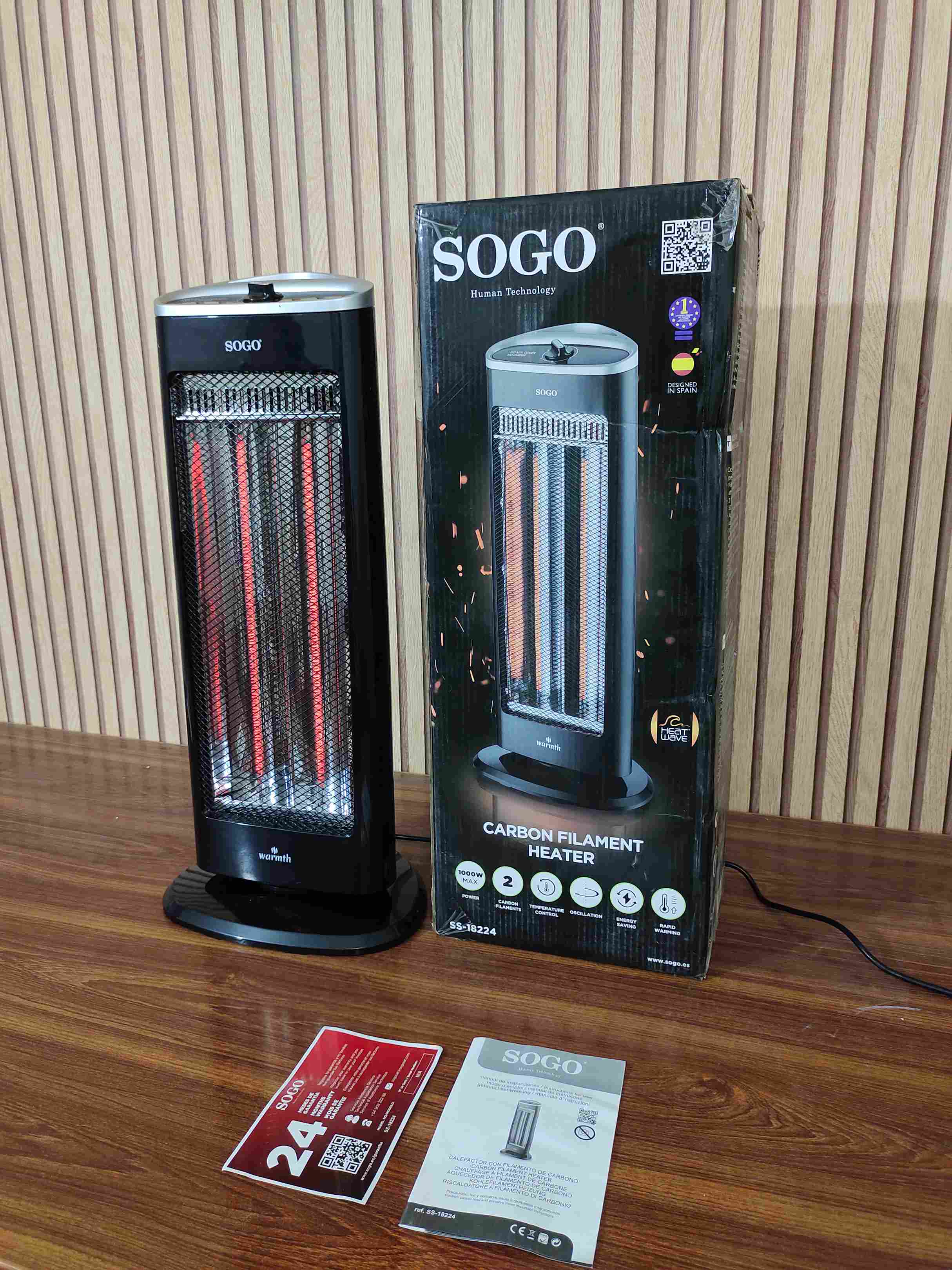 SOGO_ Carbon Filament Heater