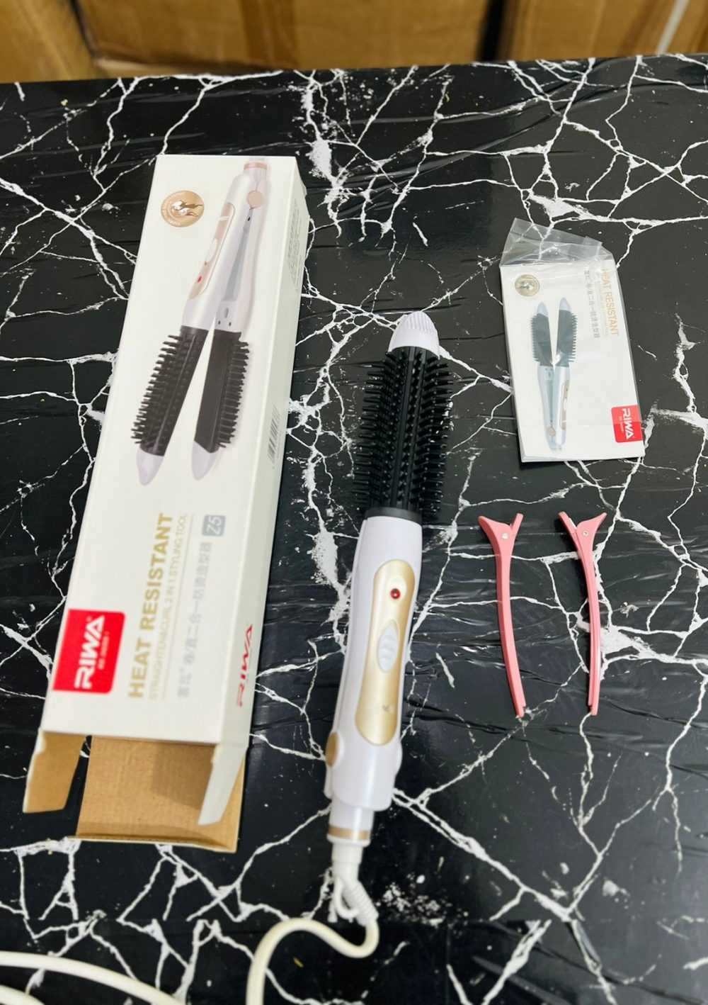 Riwa 2 in 1 Hair Straightener & Curler