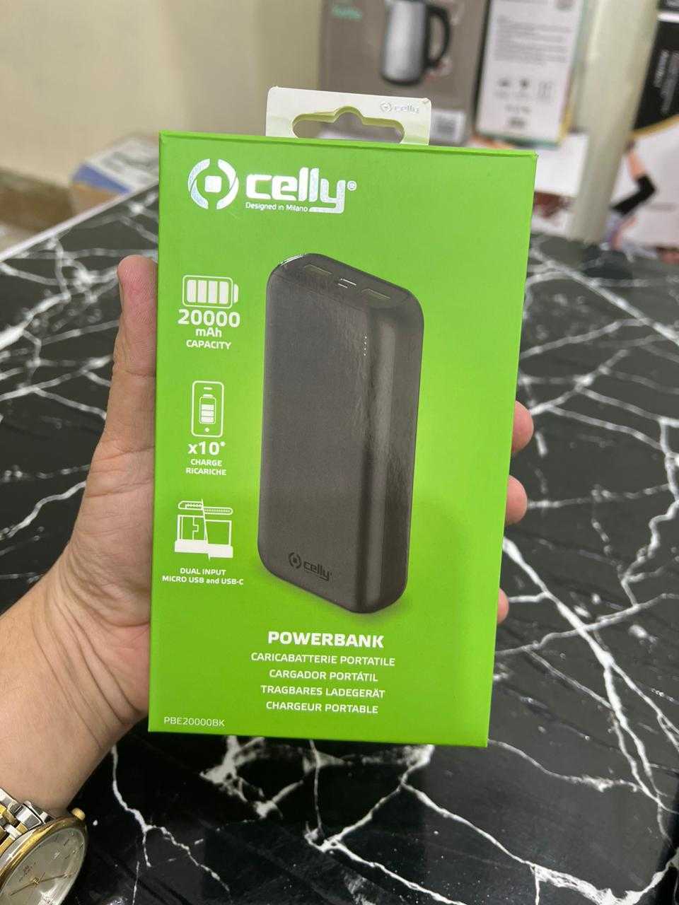 lot imported celly power bank 20000mAh