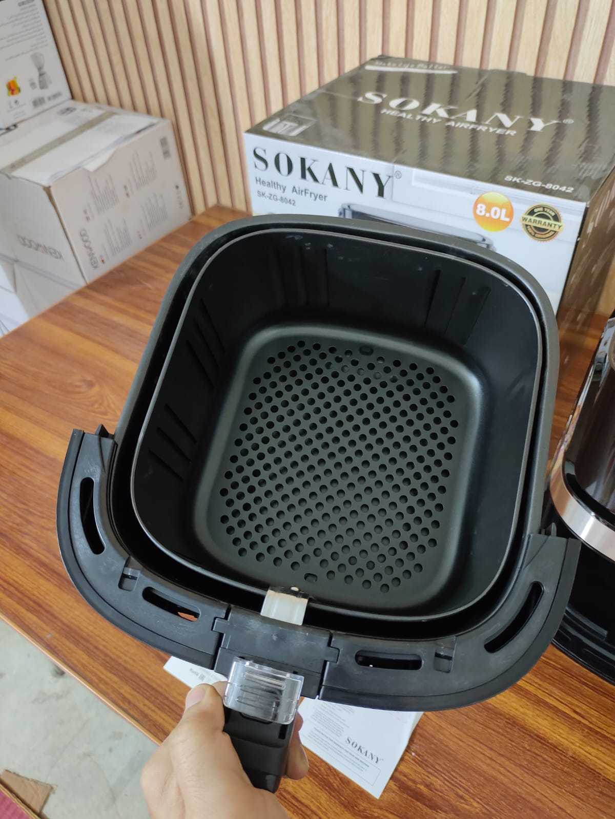 Sokany Air Fryer XL size 8 liter