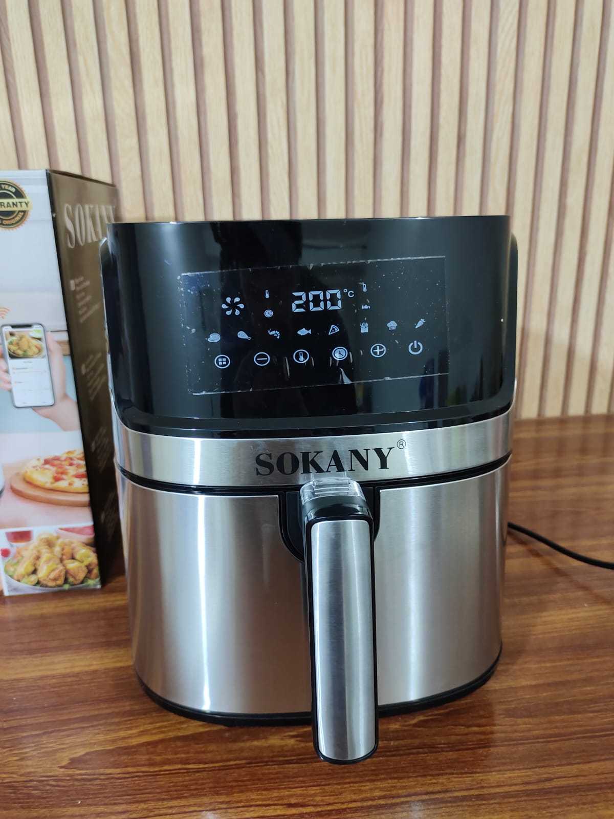 Sokany Air Fryer XL size 8 liter