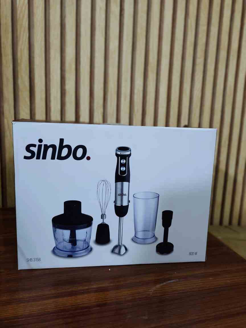 Lot Imported Sinbo 4-in-1 Hand Blender & Chopper Set