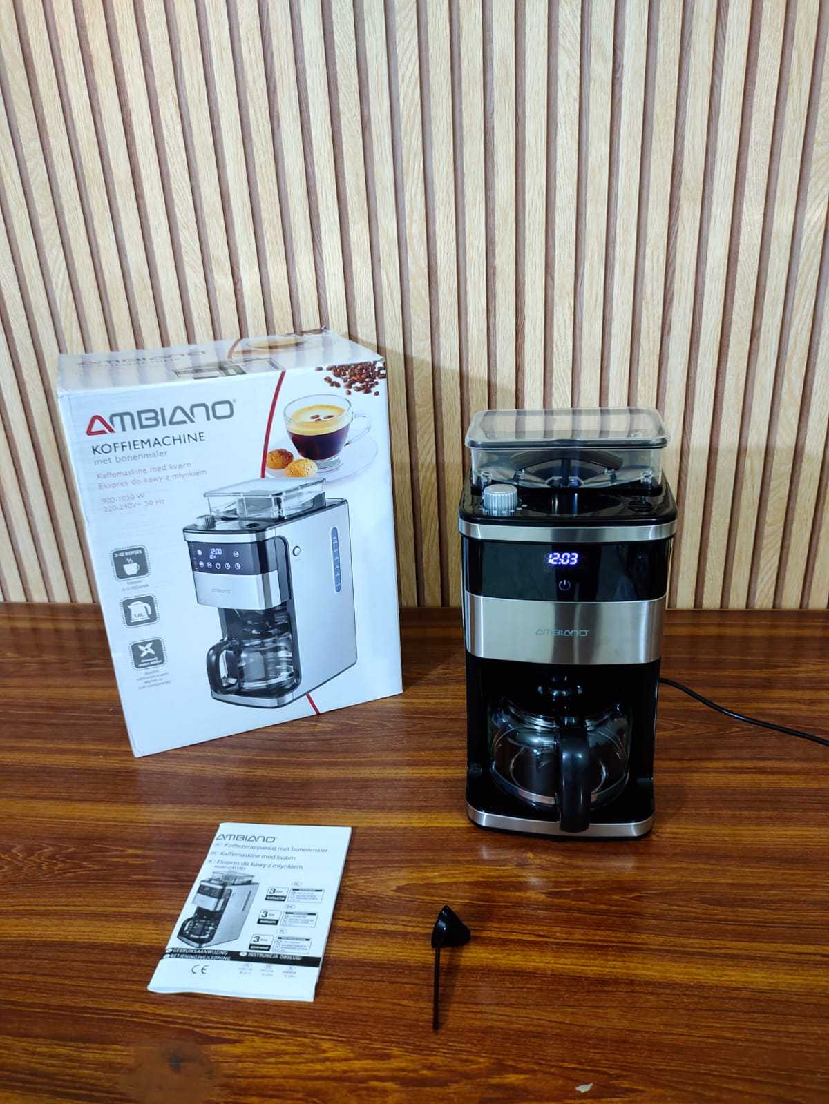 Original German Ambiano Coffee Maker with Grinder