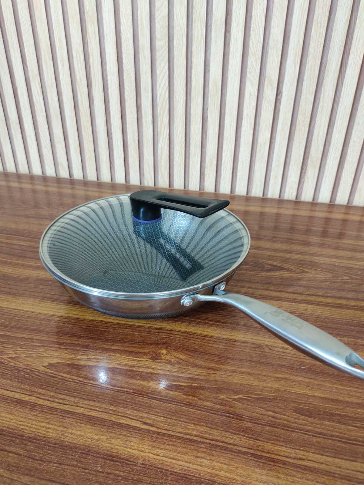 Laser Coated Honeycomb Frypan 32cm