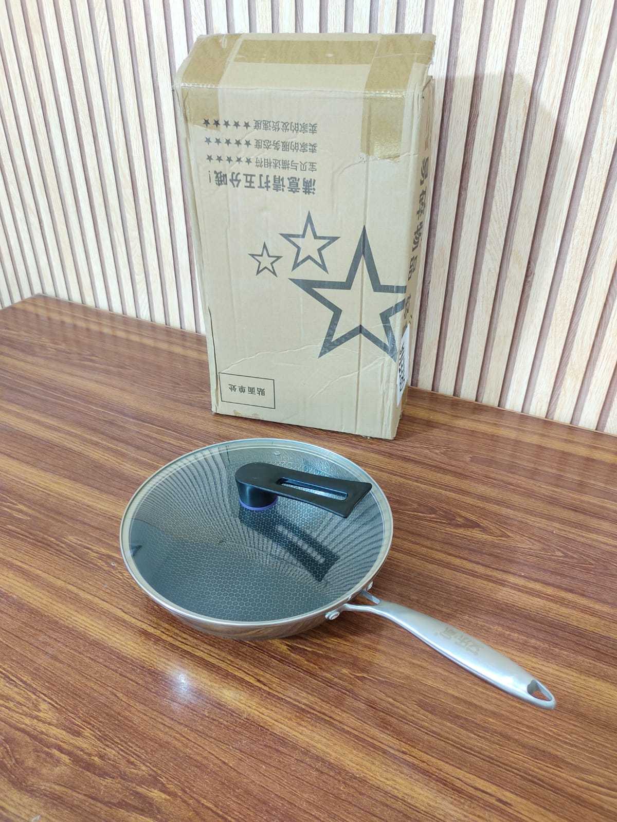 Laser Coated Honeycomb Frypan 32cm