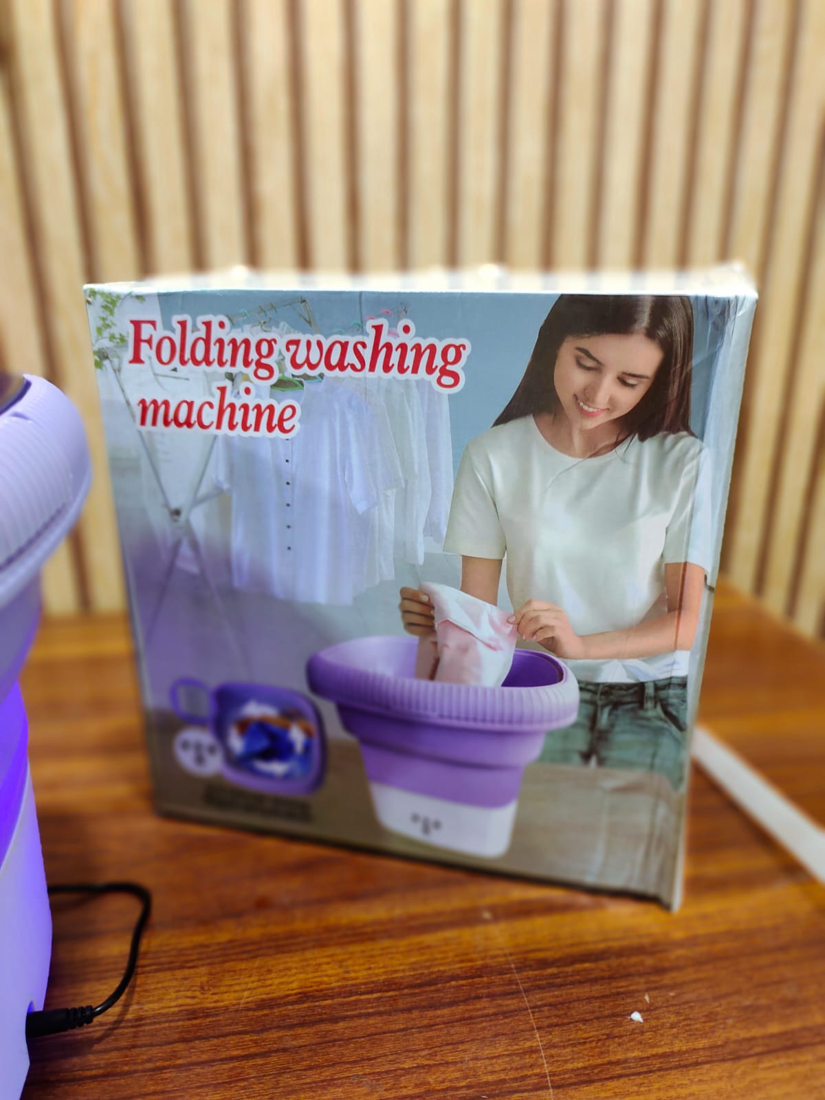 New Foldable & Portable Mini Washing Machine