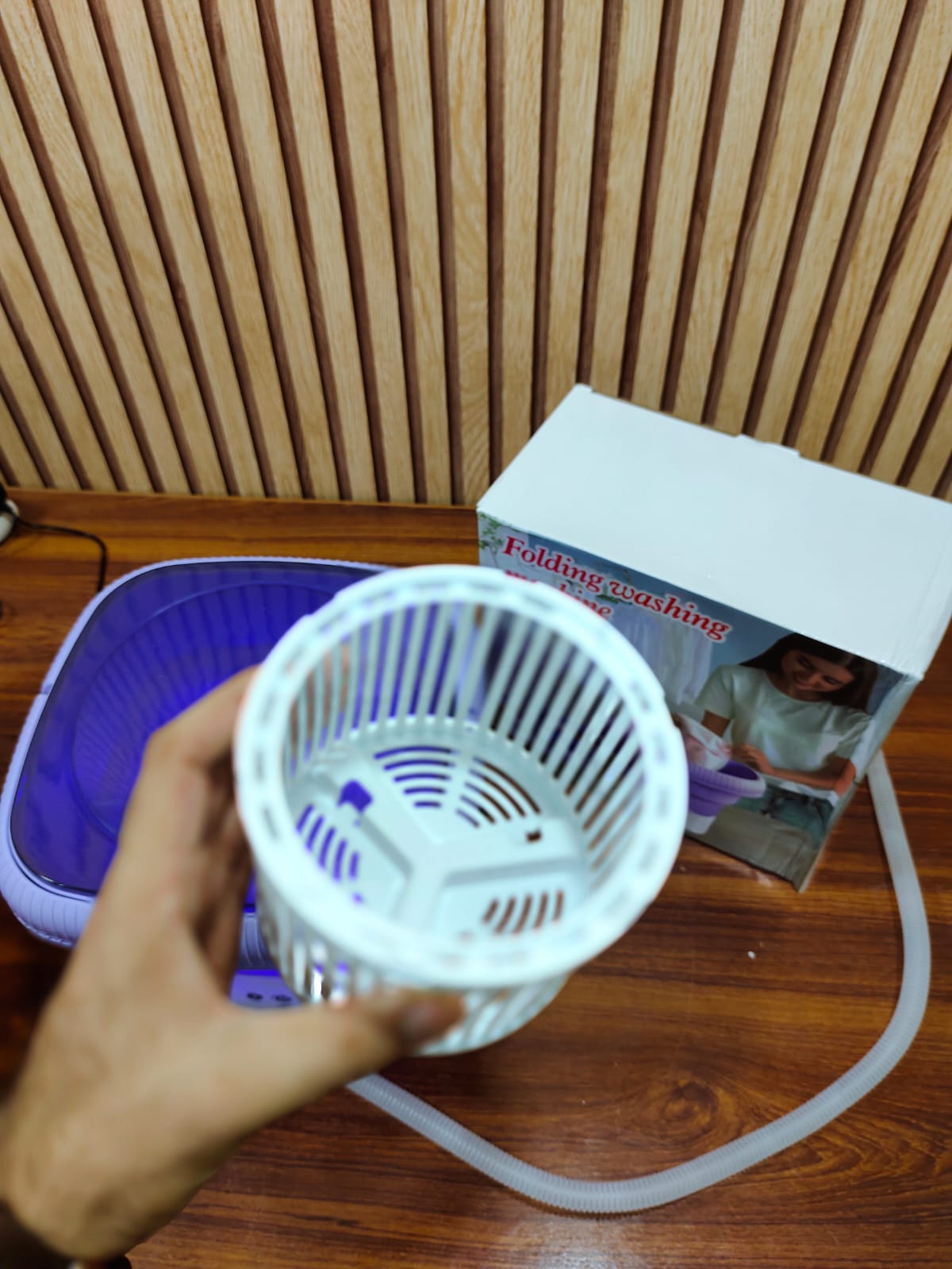 New Foldable & Portable Mini Washing Machine